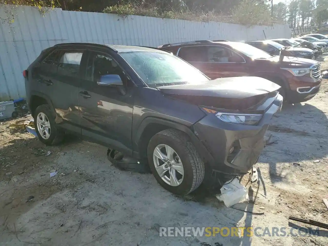 4 Photograph of a damaged car 2T3W1RFV5MW105293 TOYOTA RAV4 2021