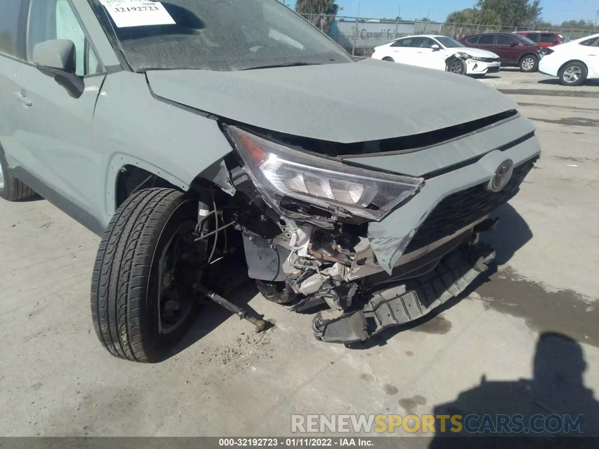 6 Photograph of a damaged car 2T3W1RFV5MW106136 TOYOTA RAV4 2021