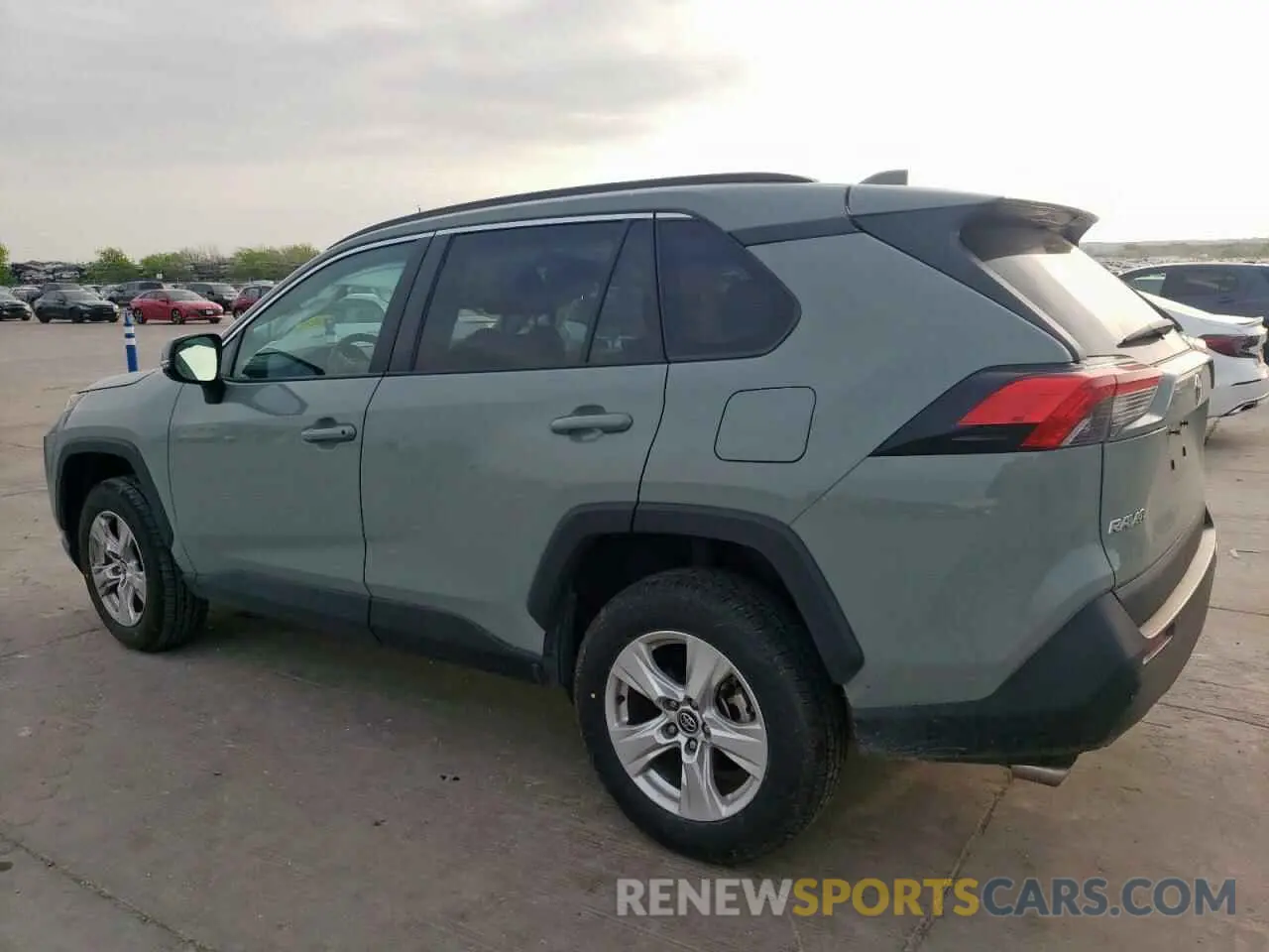 2 Photograph of a damaged car 2T3W1RFV5MW106623 TOYOTA RAV4 2021