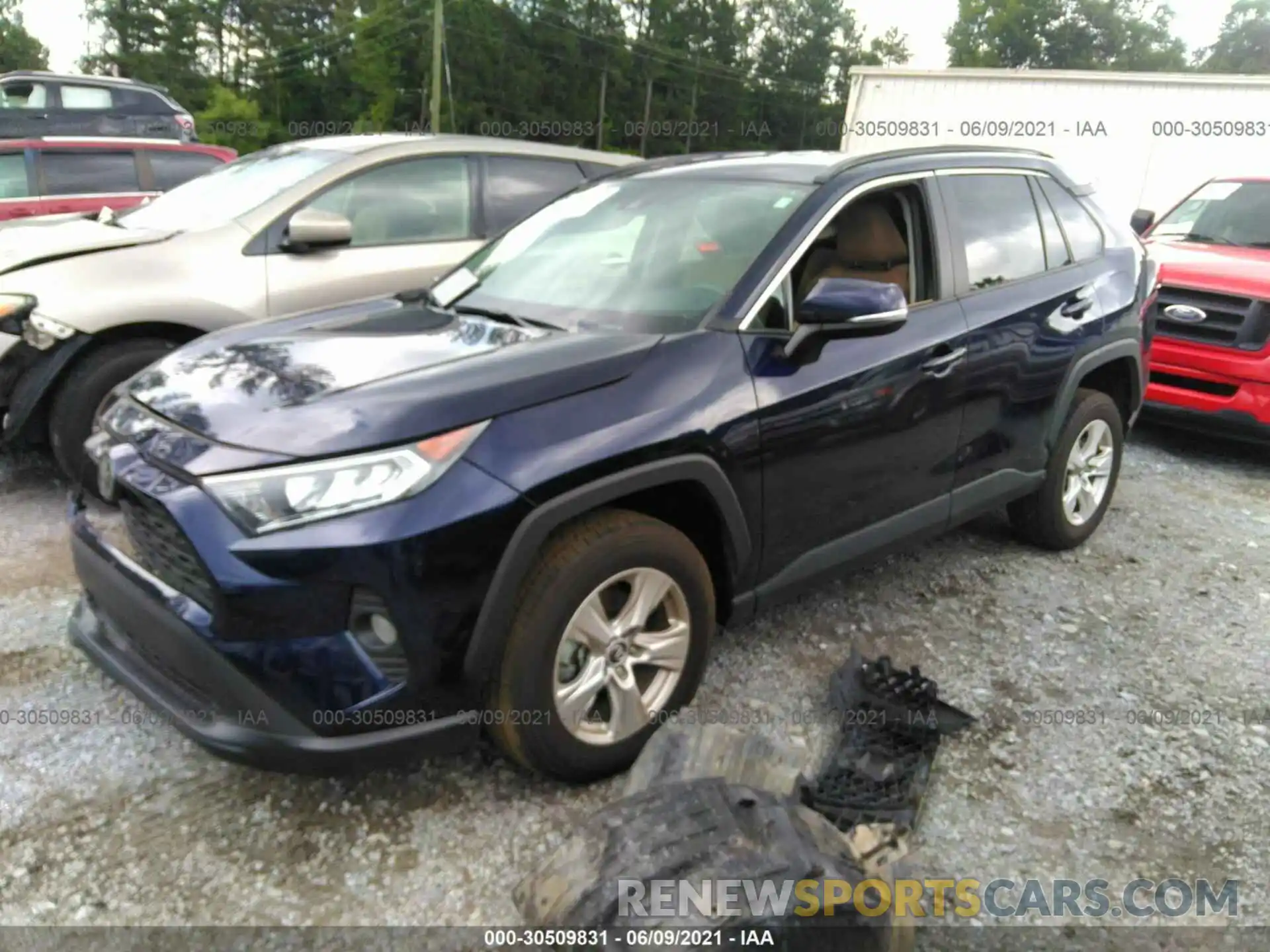 2 Photograph of a damaged car 2T3W1RFV5MW110218 TOYOTA RAV4 2021