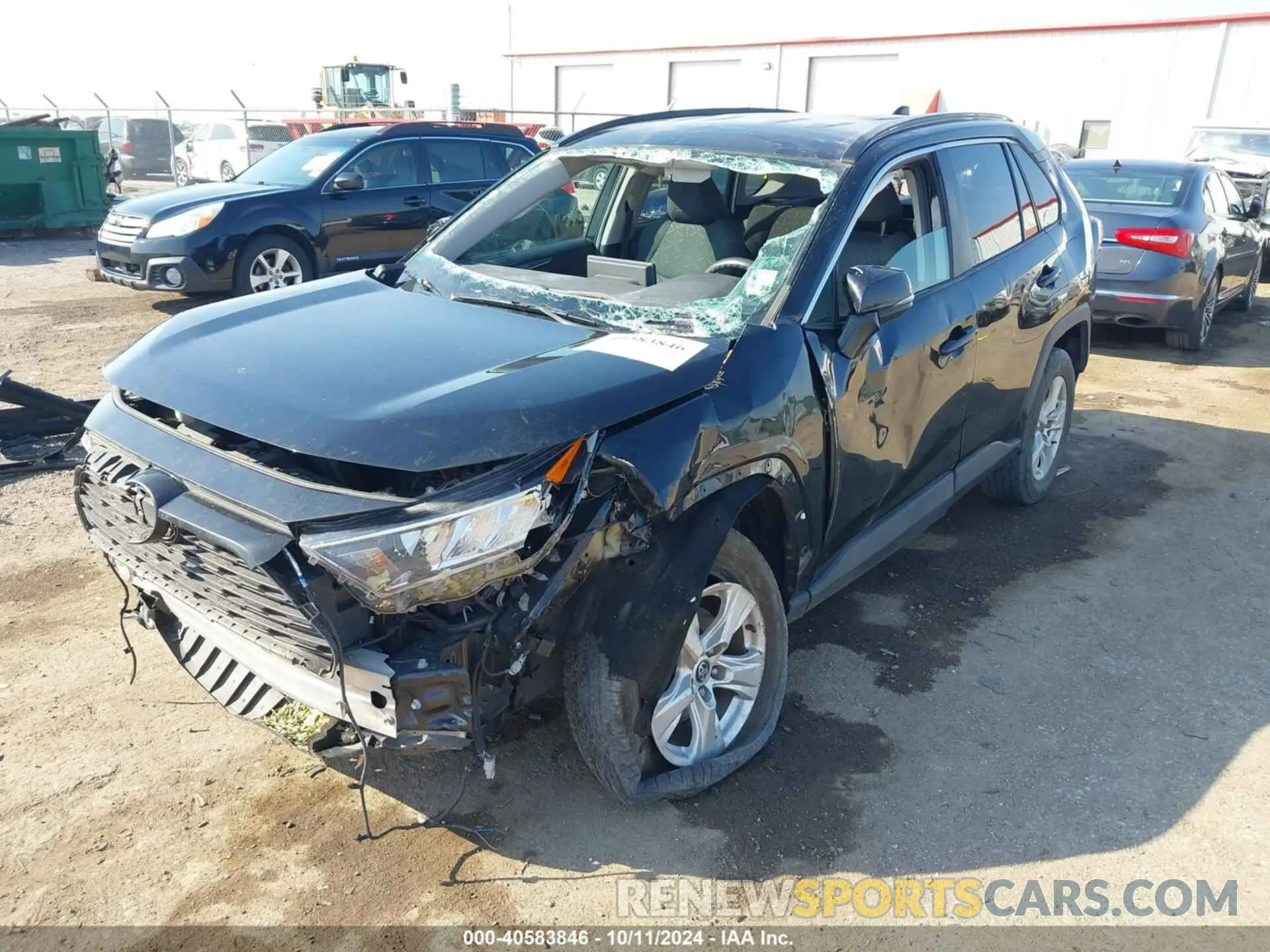 2 Photograph of a damaged car 2T3W1RFV5MW117914 TOYOTA RAV4 2021