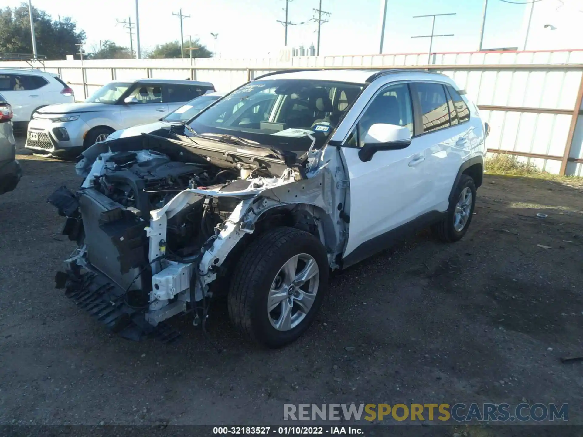 2 Photograph of a damaged car 2T3W1RFV5MW119162 TOYOTA RAV4 2021