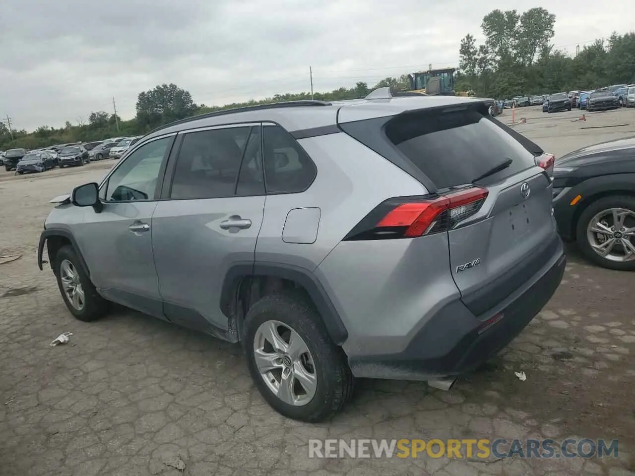 2 Photograph of a damaged car 2T3W1RFV5MW119274 TOYOTA RAV4 2021