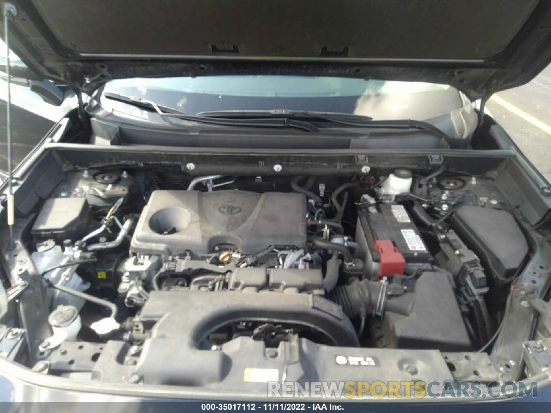10 Photograph of a damaged car 2T3W1RFV5MW119307 TOYOTA RAV4 2021