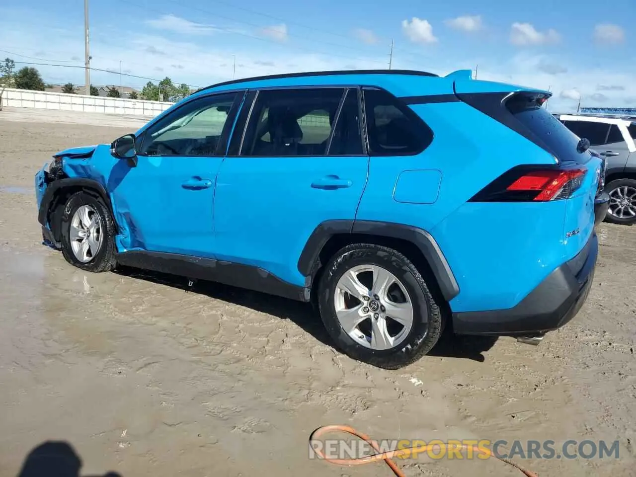 2 Photograph of a damaged car 2T3W1RFV5MW124071 TOYOTA RAV4 2021