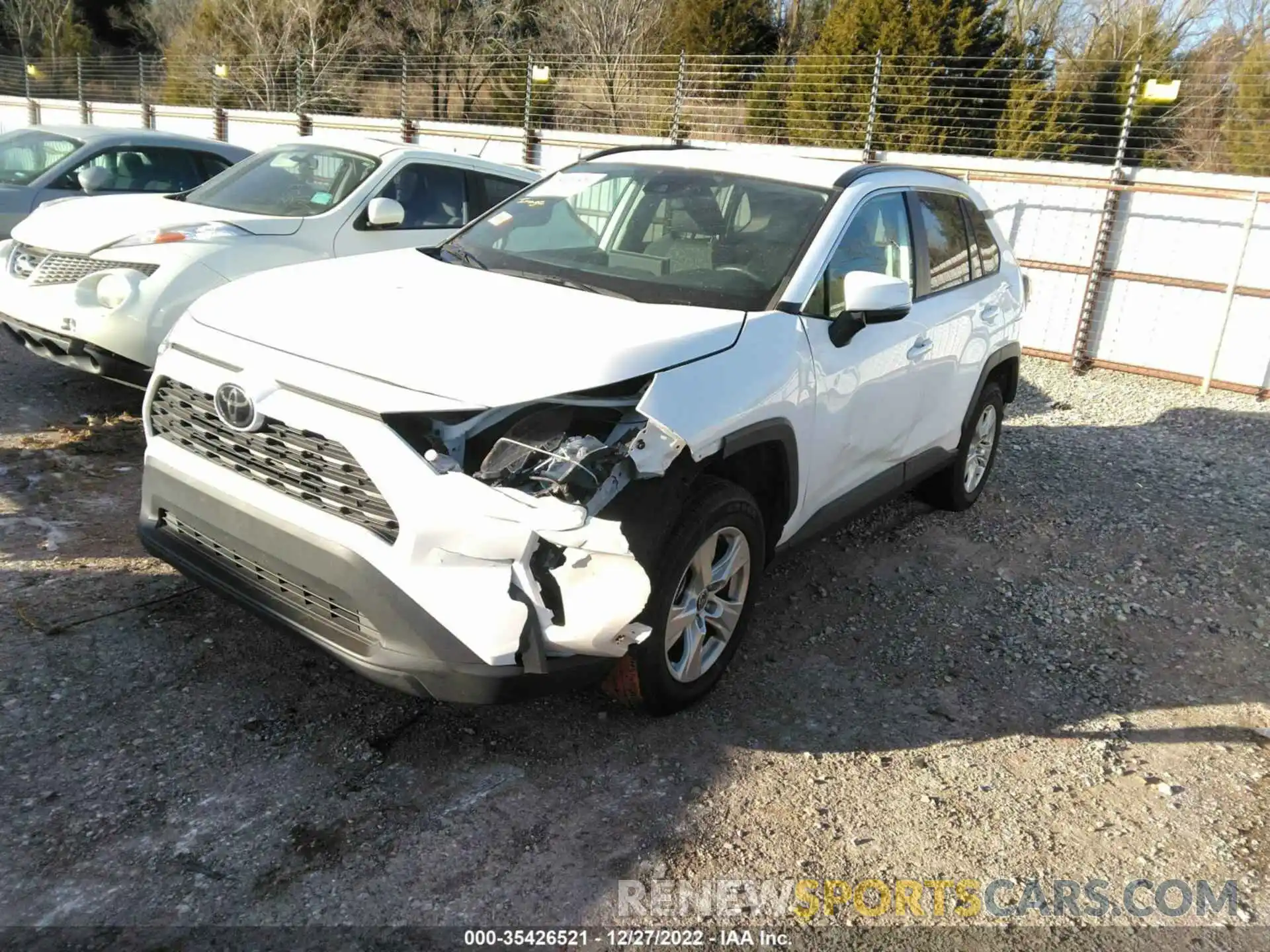 2 Photograph of a damaged car 2T3W1RFV5MW133417 TOYOTA RAV4 2021