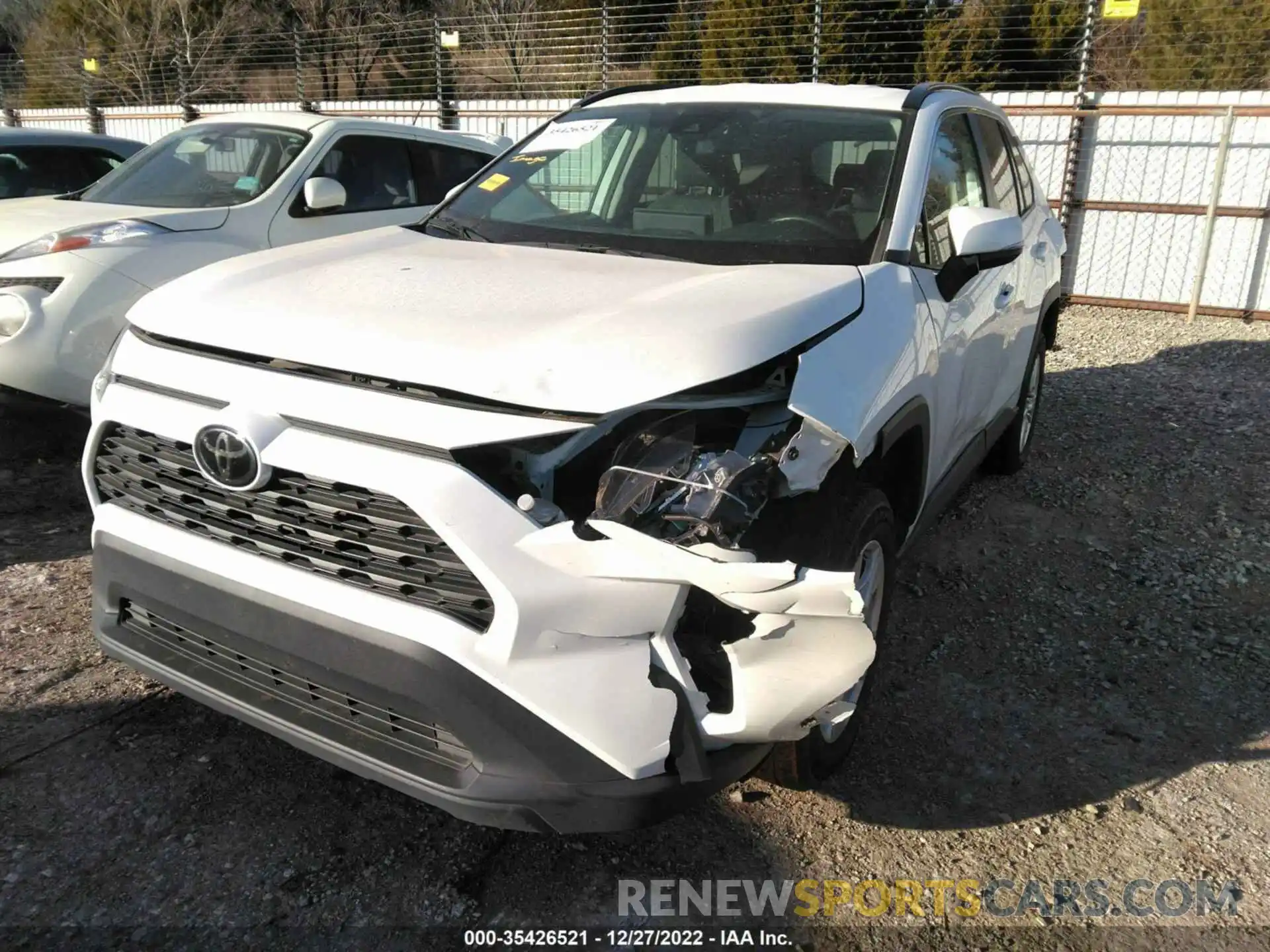 6 Photograph of a damaged car 2T3W1RFV5MW133417 TOYOTA RAV4 2021