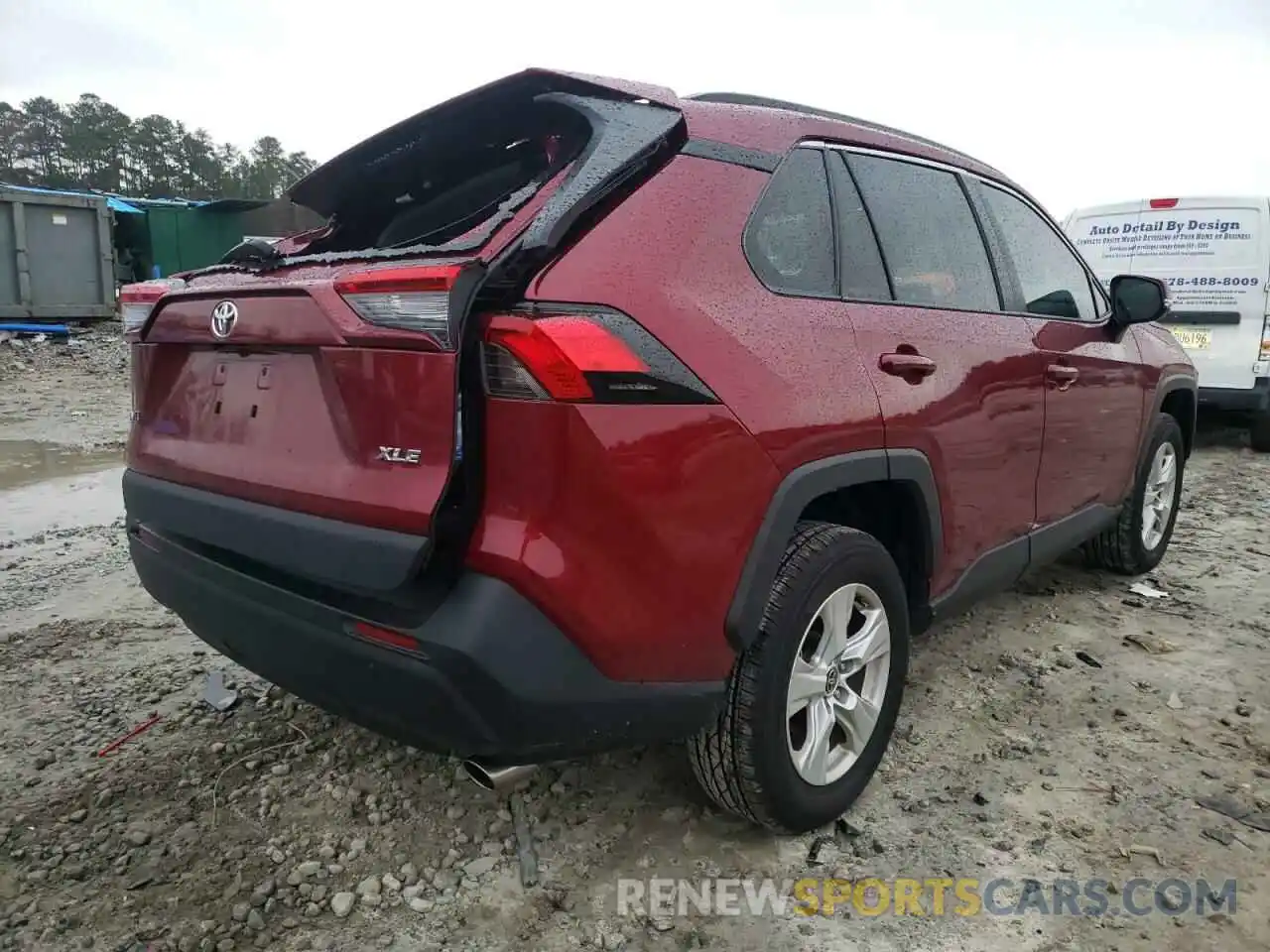 3 Photograph of a damaged car 2T3W1RFV5MW154347 TOYOTA RAV4 2021