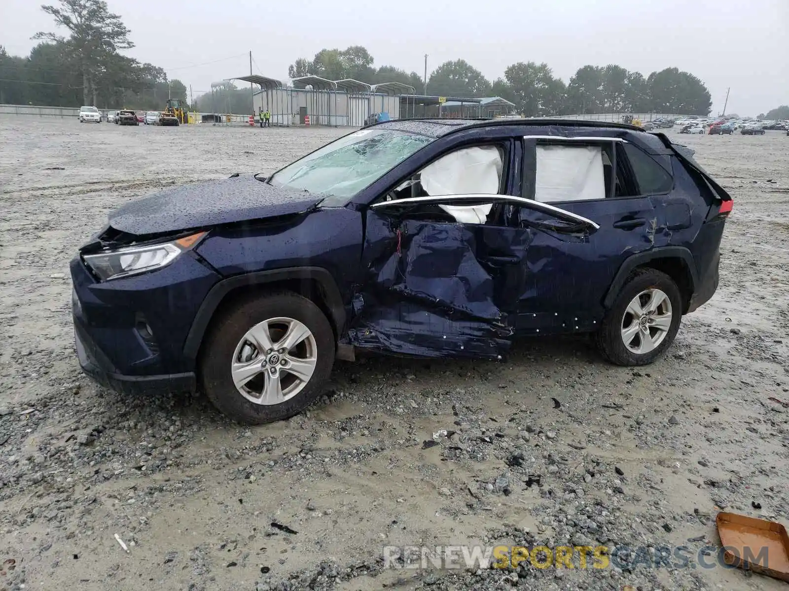 9 Photograph of a damaged car 2T3W1RFV5MW154445 TOYOTA RAV4 2021