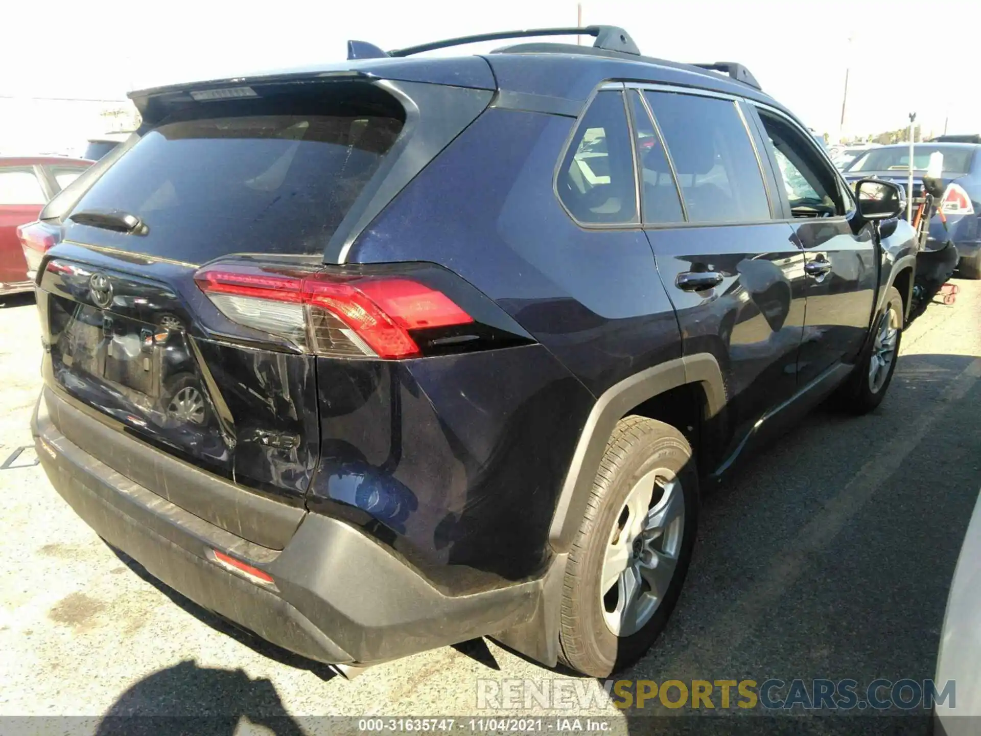 4 Photograph of a damaged car 2T3W1RFV5MW156003 TOYOTA RAV4 2021