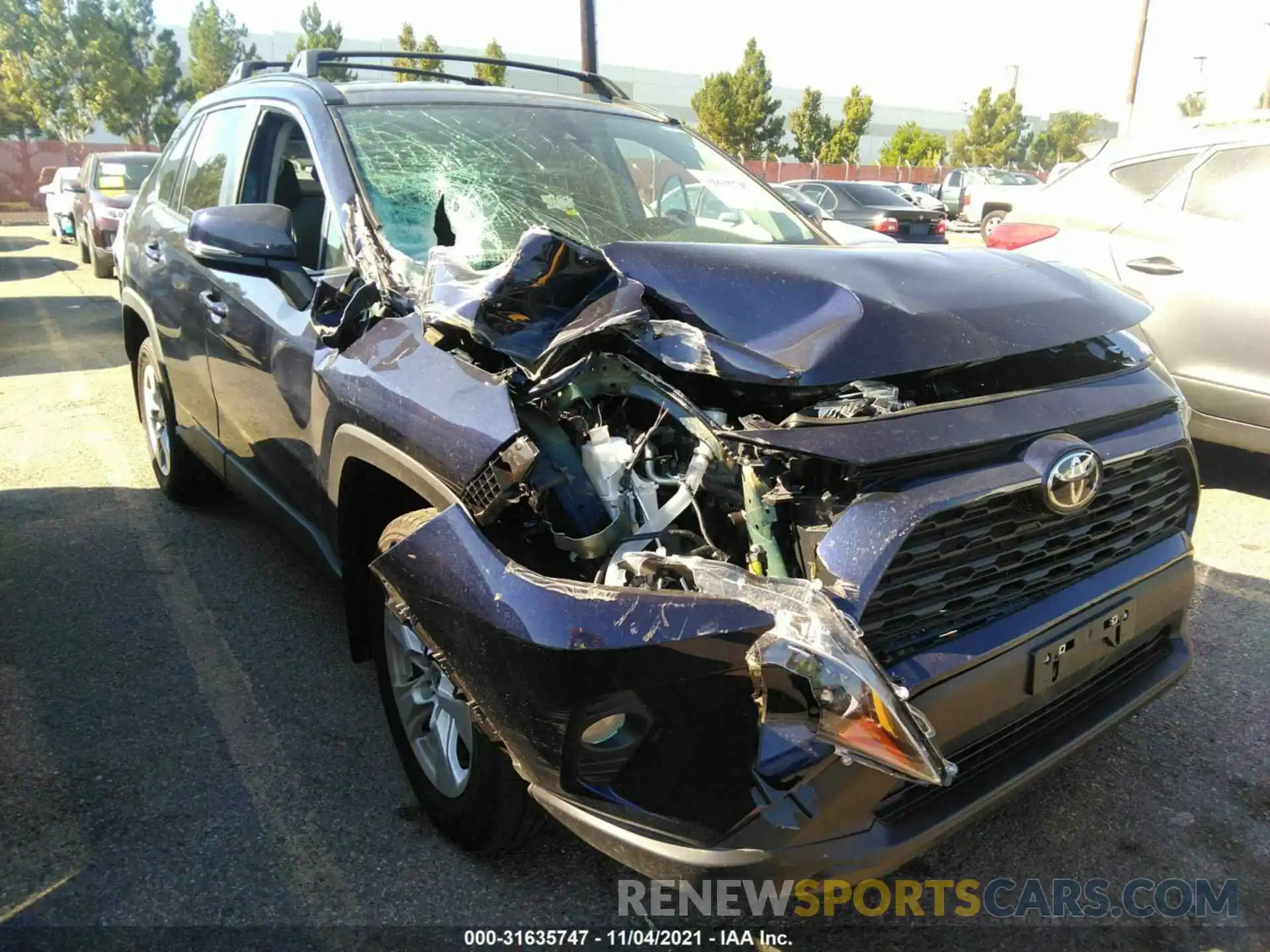 6 Photograph of a damaged car 2T3W1RFV5MW156003 TOYOTA RAV4 2021