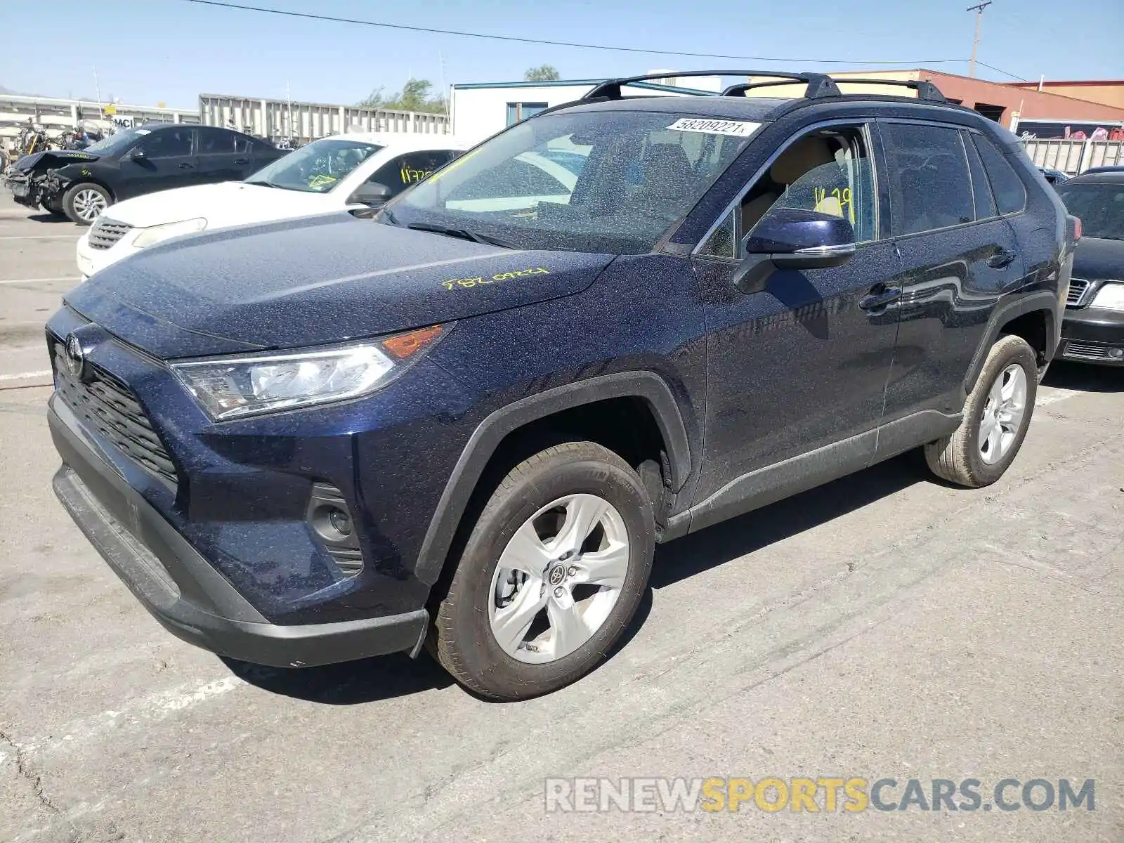 2 Photograph of a damaged car 2T3W1RFV5MW157815 TOYOTA RAV4 2021