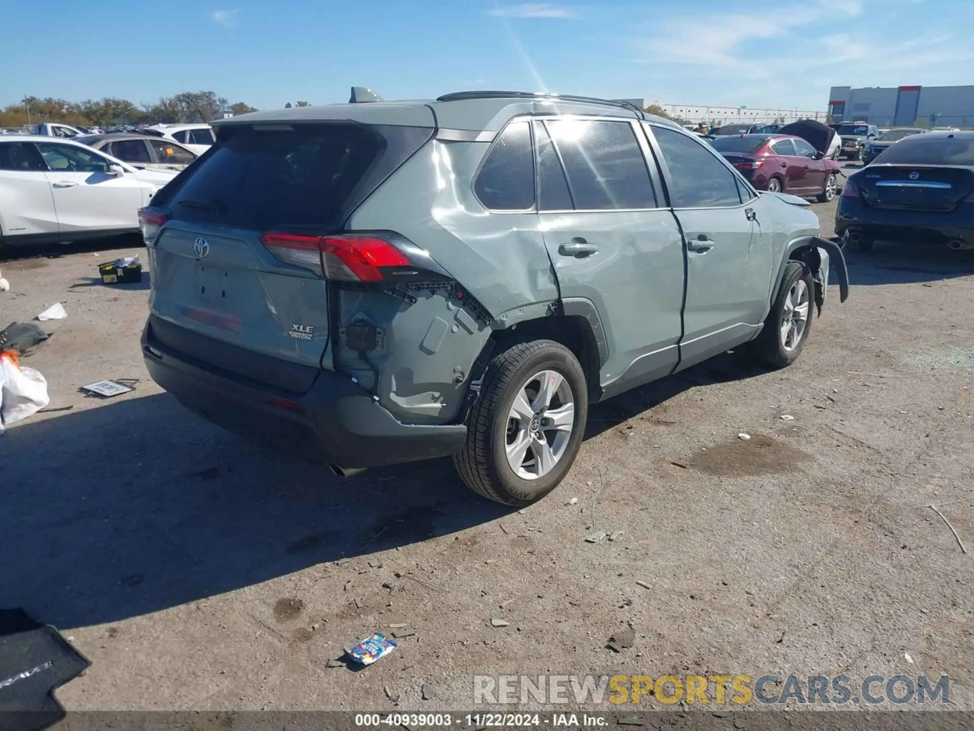 4 Photograph of a damaged car 2T3W1RFV5MW162741 TOYOTA RAV4 2021