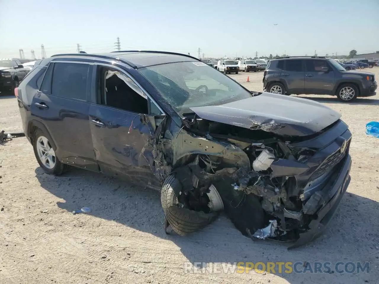 4 Photograph of a damaged car 2T3W1RFV5MW167017 TOYOTA RAV4 2021