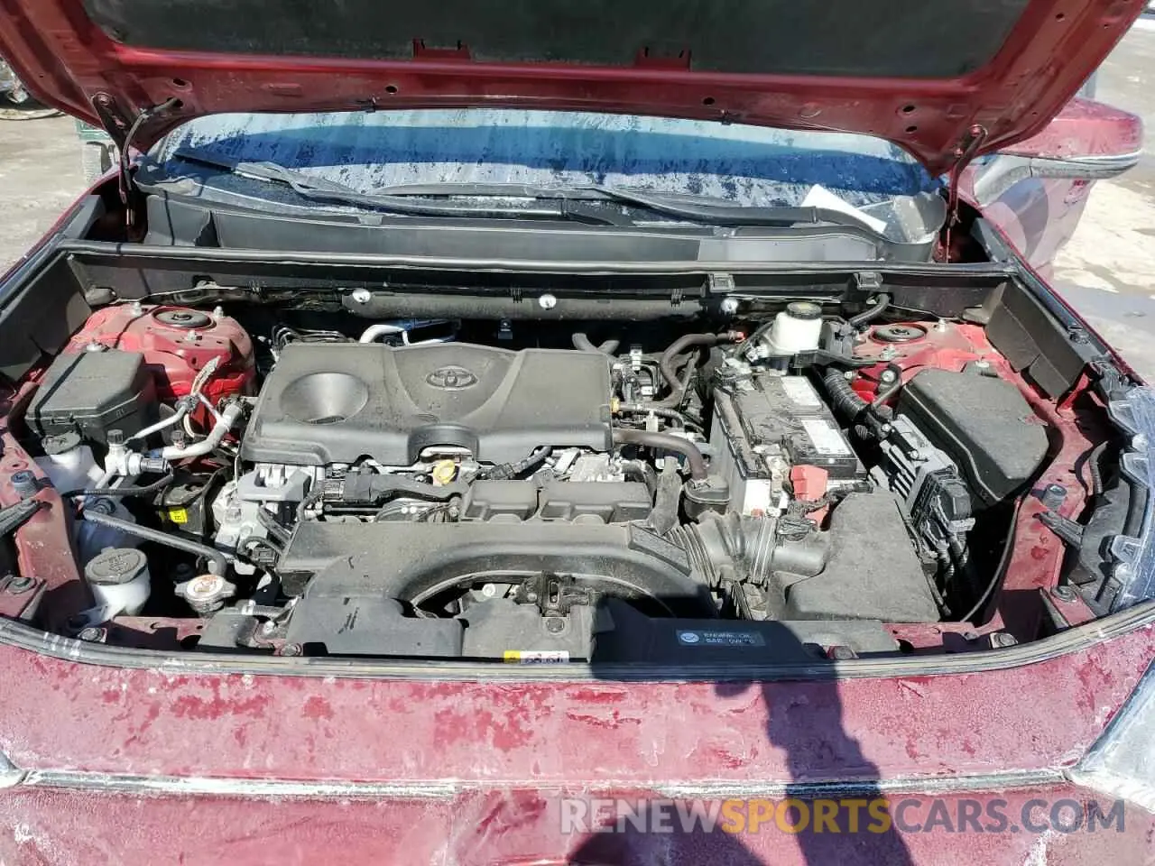 14 Photograph of a damaged car 2T3W1RFV5MW178065 TOYOTA RAV4 2021