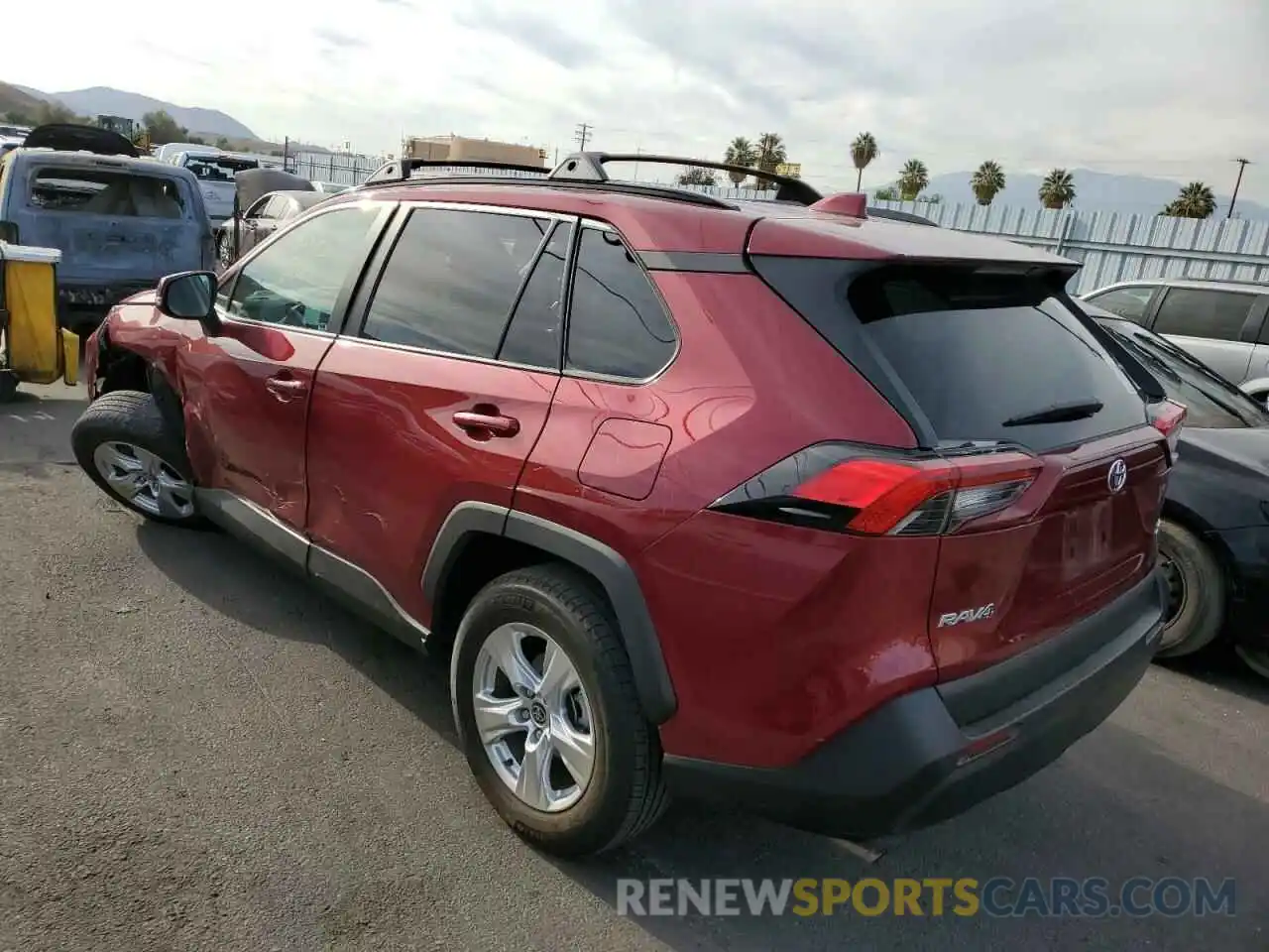 3 Photograph of a damaged car 2T3W1RFV5MW183895 TOYOTA RAV4 2021