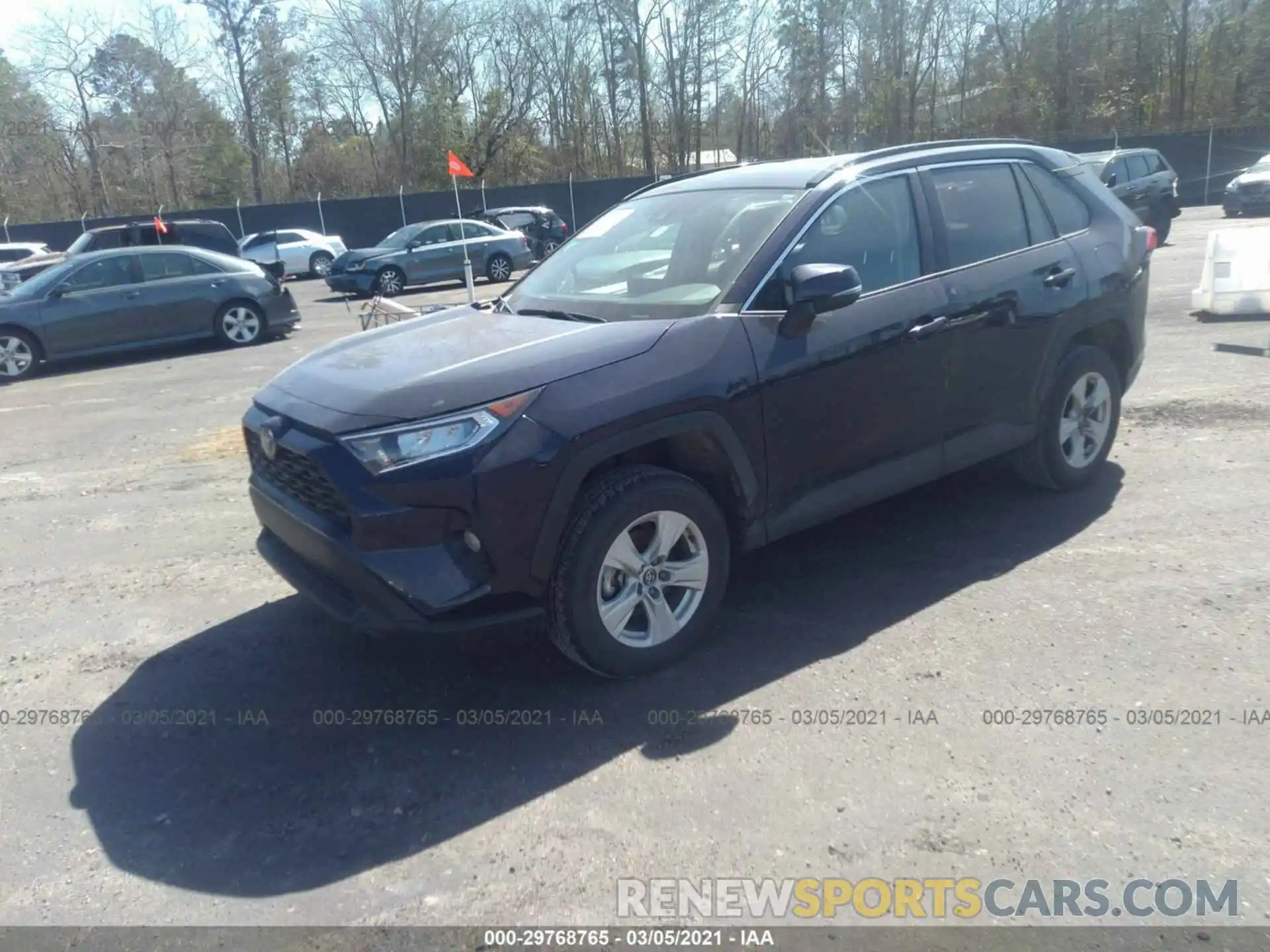 2 Photograph of a damaged car 2T3W1RFV6MC087470 TOYOTA RAV4 2021