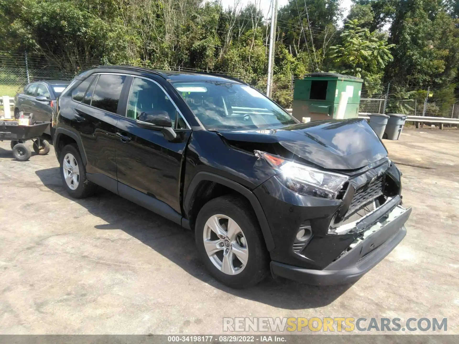 1 Photograph of a damaged car 2T3W1RFV6MC087968 TOYOTA RAV4 2021