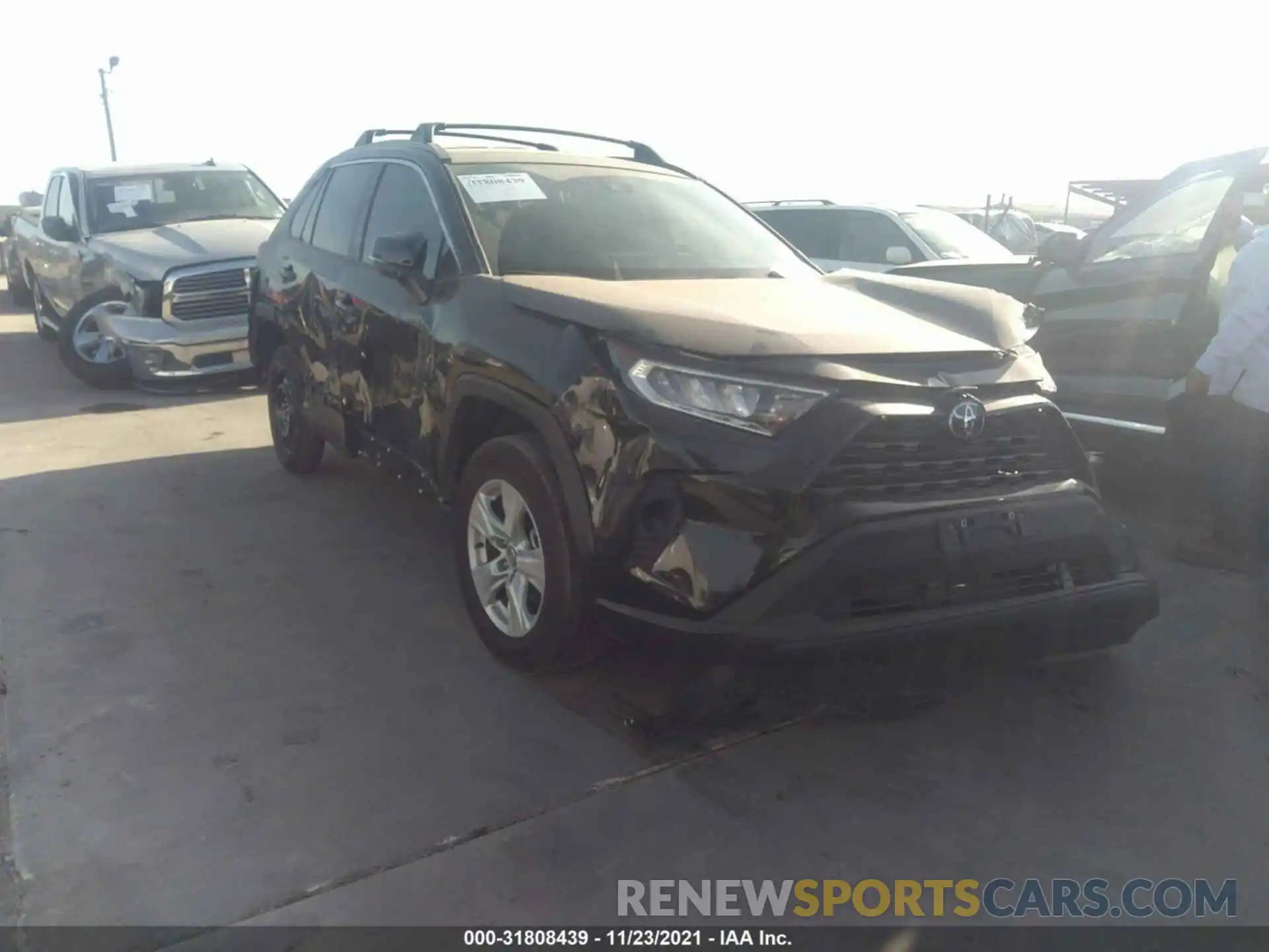 1 Photograph of a damaged car 2T3W1RFV6MC088019 TOYOTA RAV4 2021