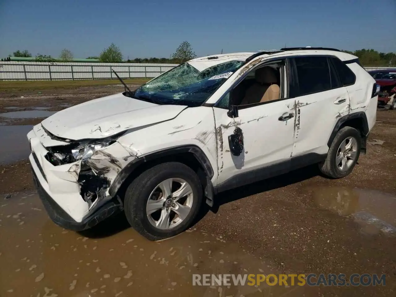 1 Photograph of a damaged car 2T3W1RFV6MC093446 TOYOTA RAV4 2021