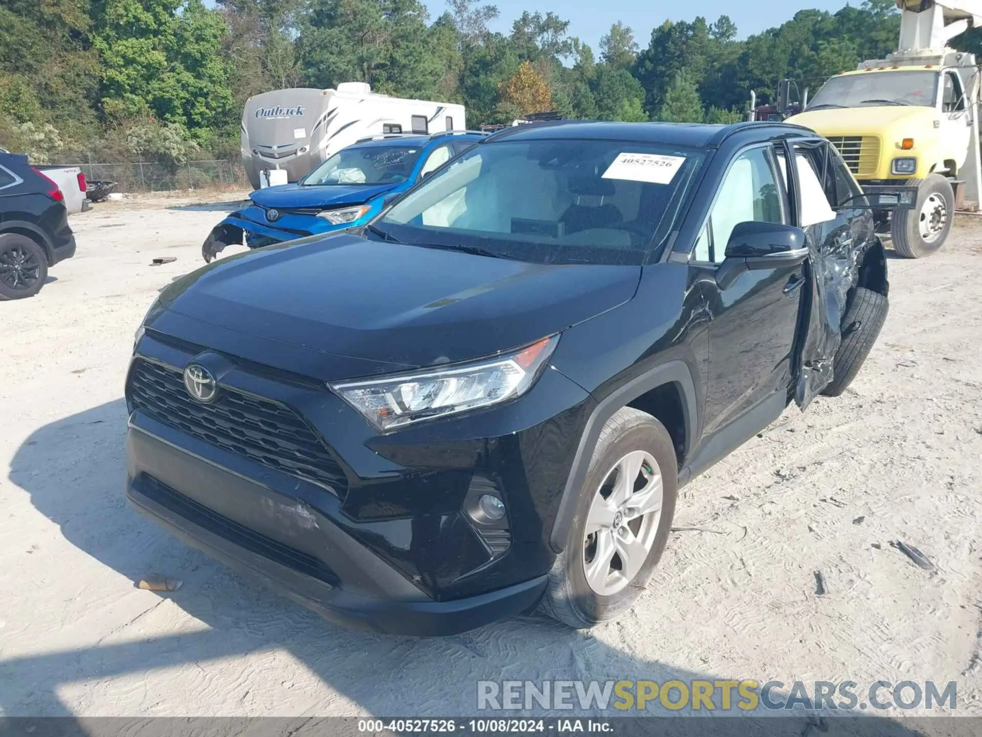 2 Photograph of a damaged car 2T3W1RFV6MC094225 TOYOTA RAV4 2021