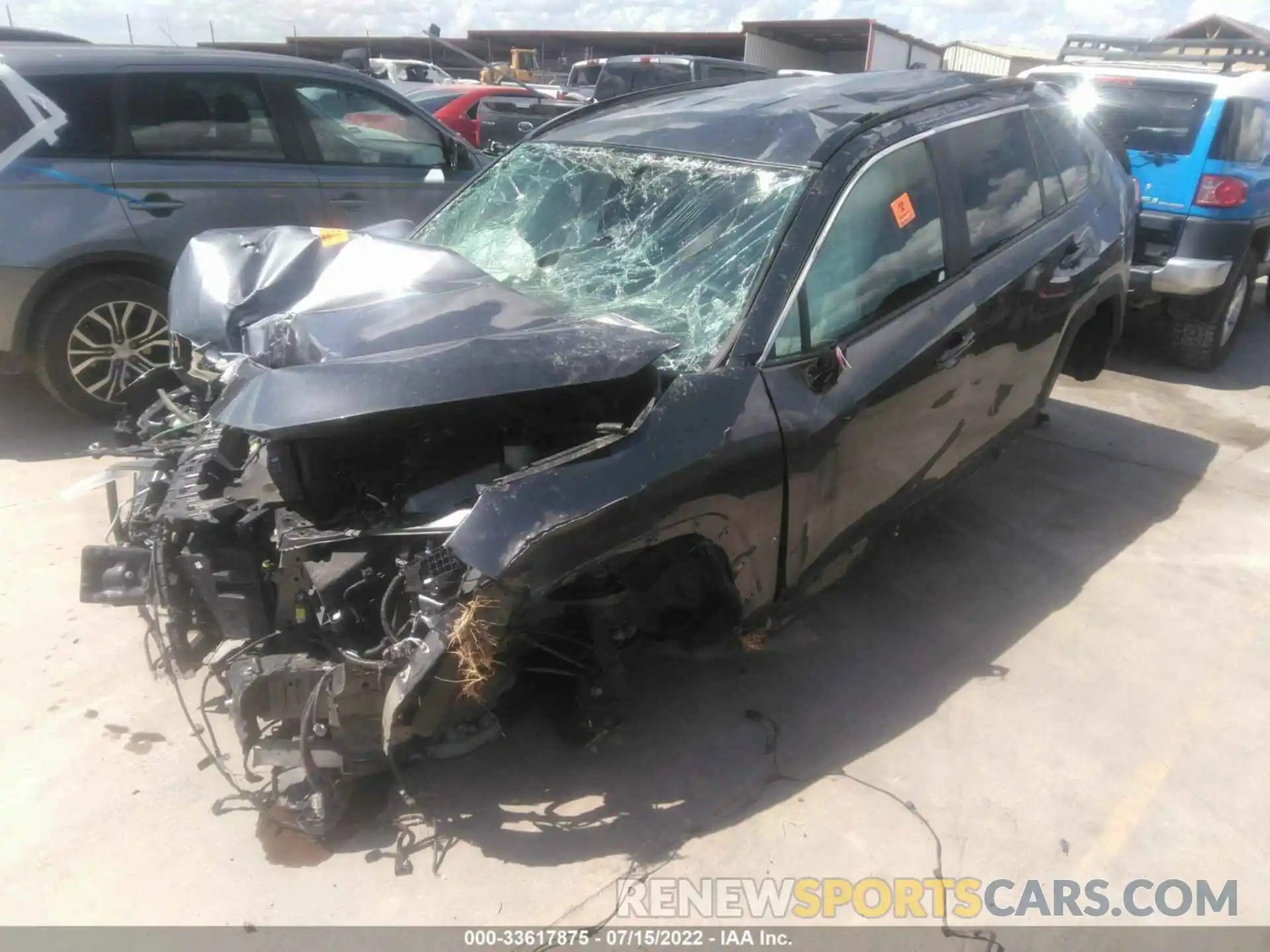 6 Photograph of a damaged car 2T3W1RFV6MC101528 TOYOTA RAV4 2021