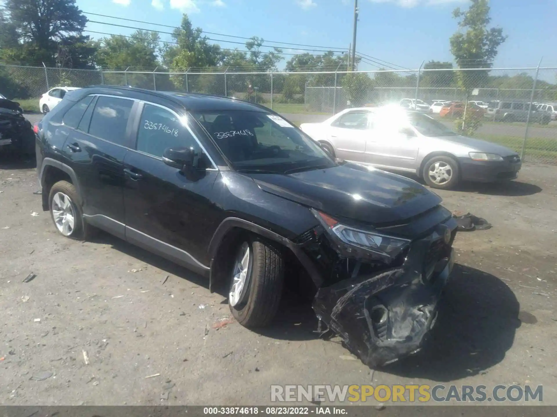 1 Photograph of a damaged car 2T3W1RFV6MC106860 TOYOTA RAV4 2021