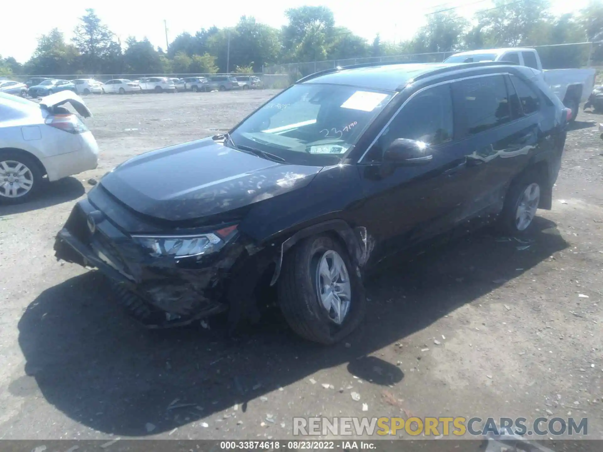 2 Photograph of a damaged car 2T3W1RFV6MC106860 TOYOTA RAV4 2021