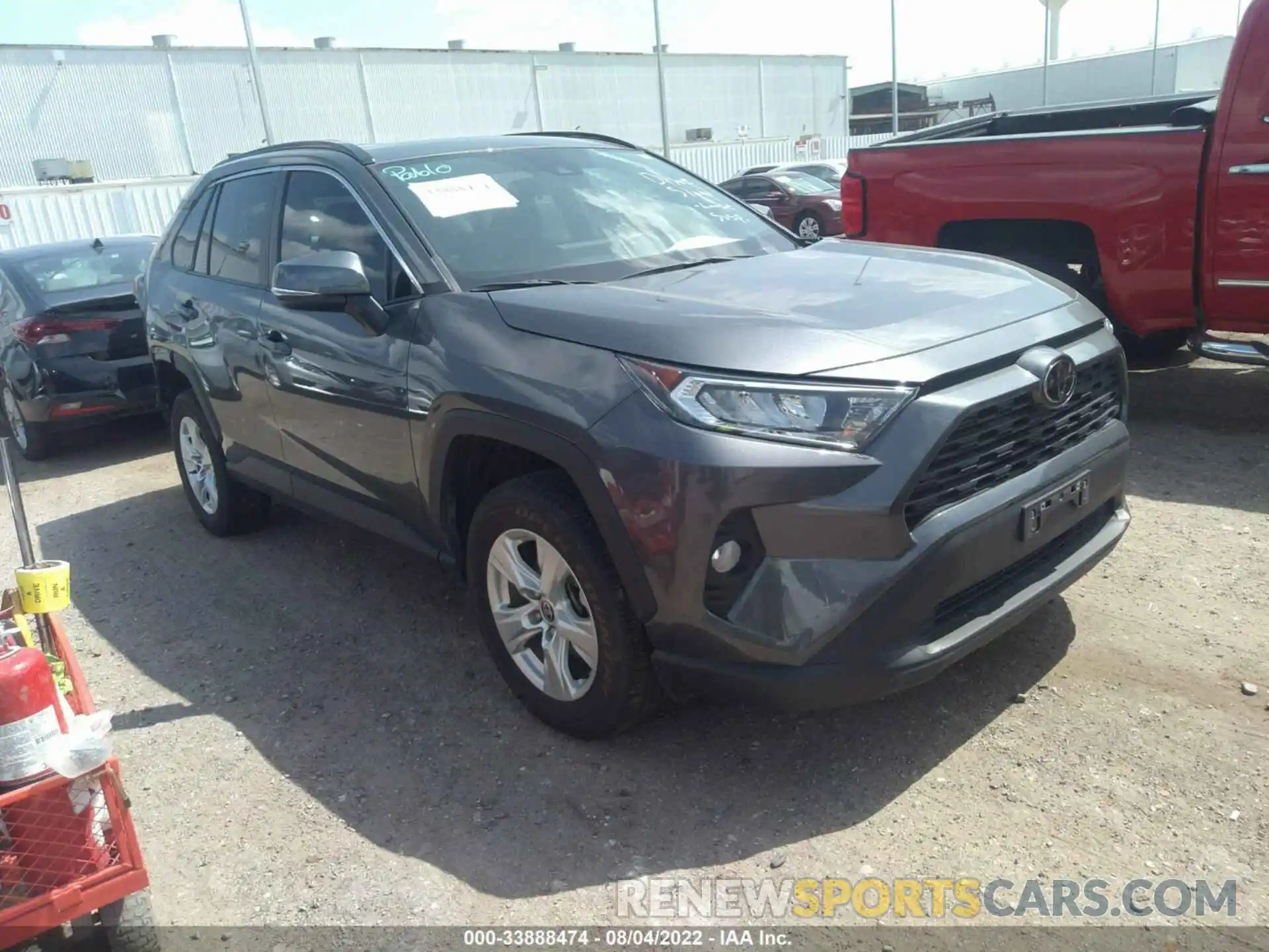 1 Photograph of a damaged car 2T3W1RFV6MC116675 TOYOTA RAV4 2021