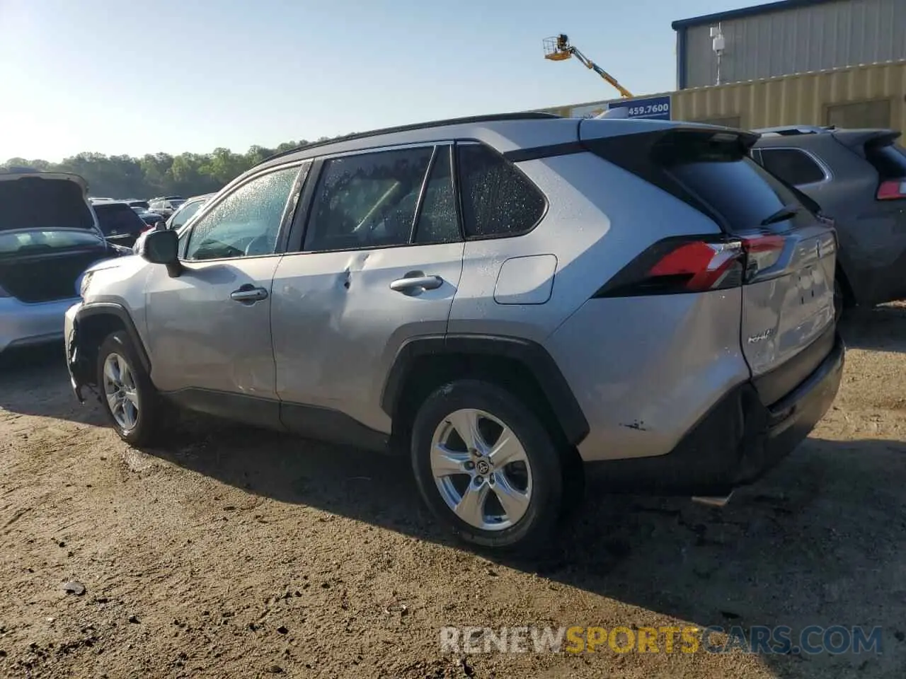 2 Photograph of a damaged car 2T3W1RFV6MC127420 TOYOTA RAV4 2021