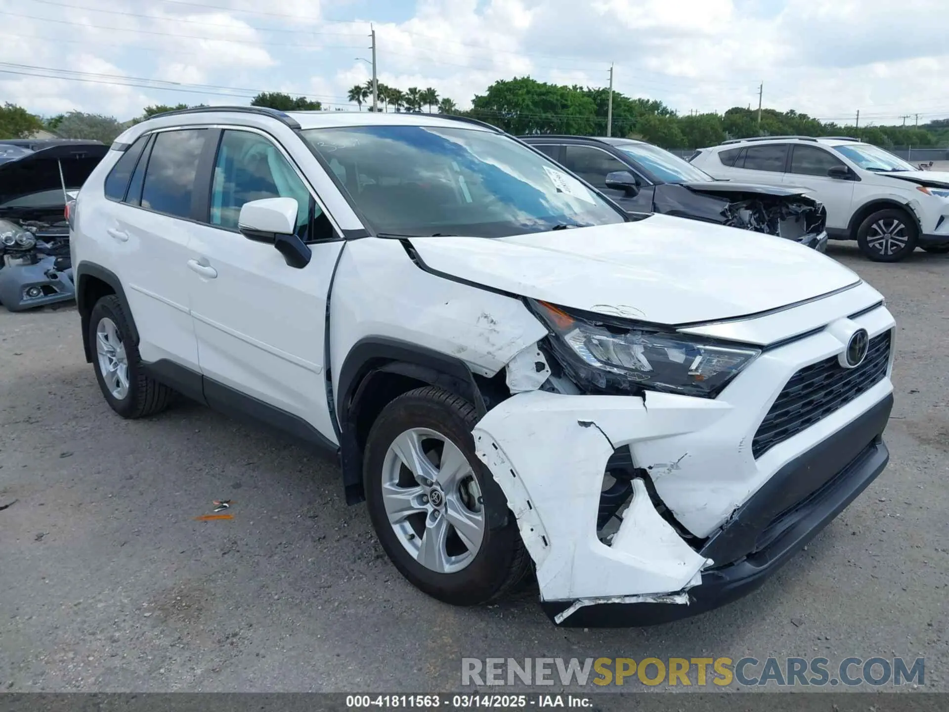 6 Photograph of a damaged car 2T3W1RFV6MC133539 TOYOTA RAV4 2021