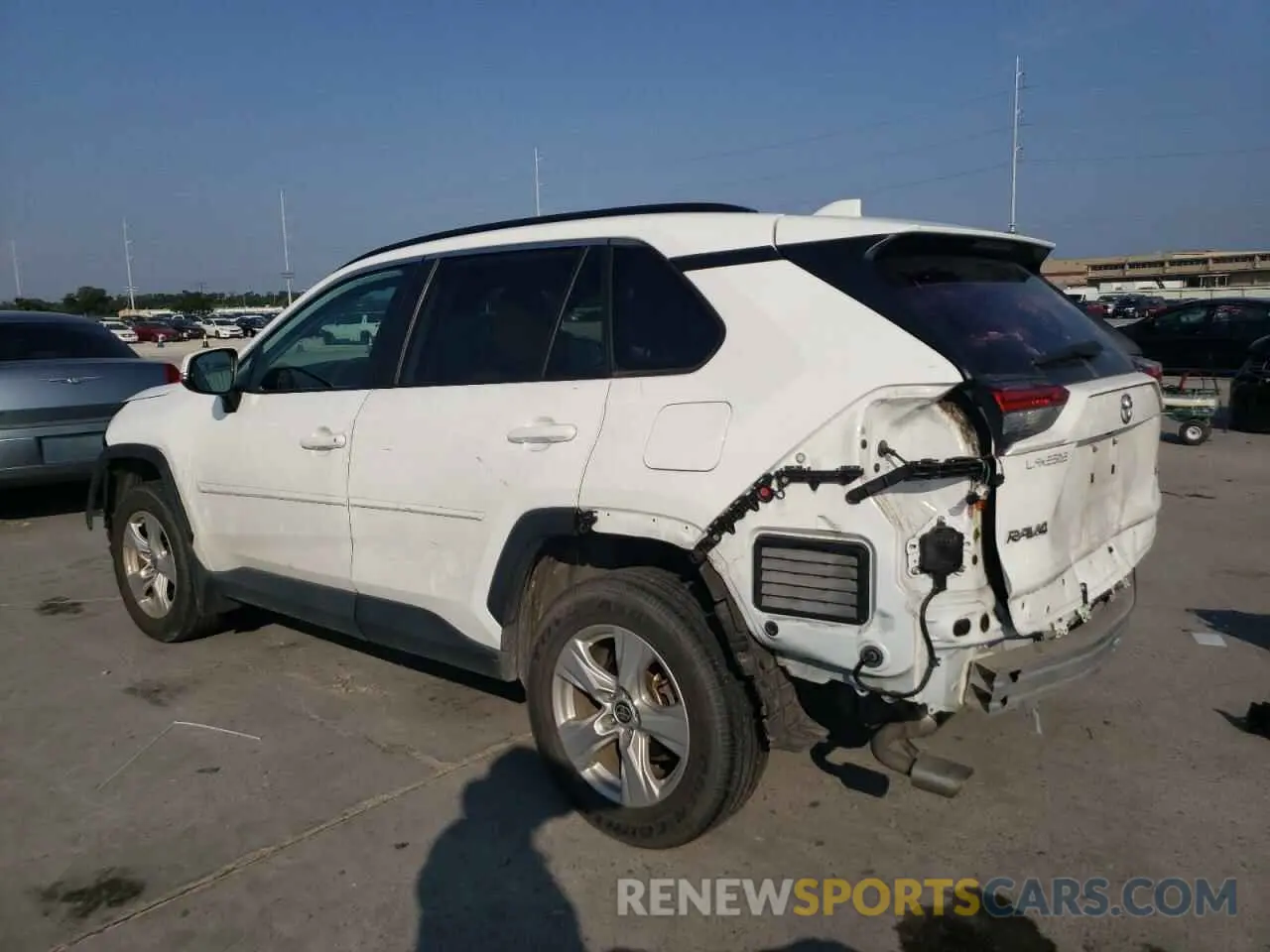 2 Photograph of a damaged car 2T3W1RFV6MC148669 TOYOTA RAV4 2021