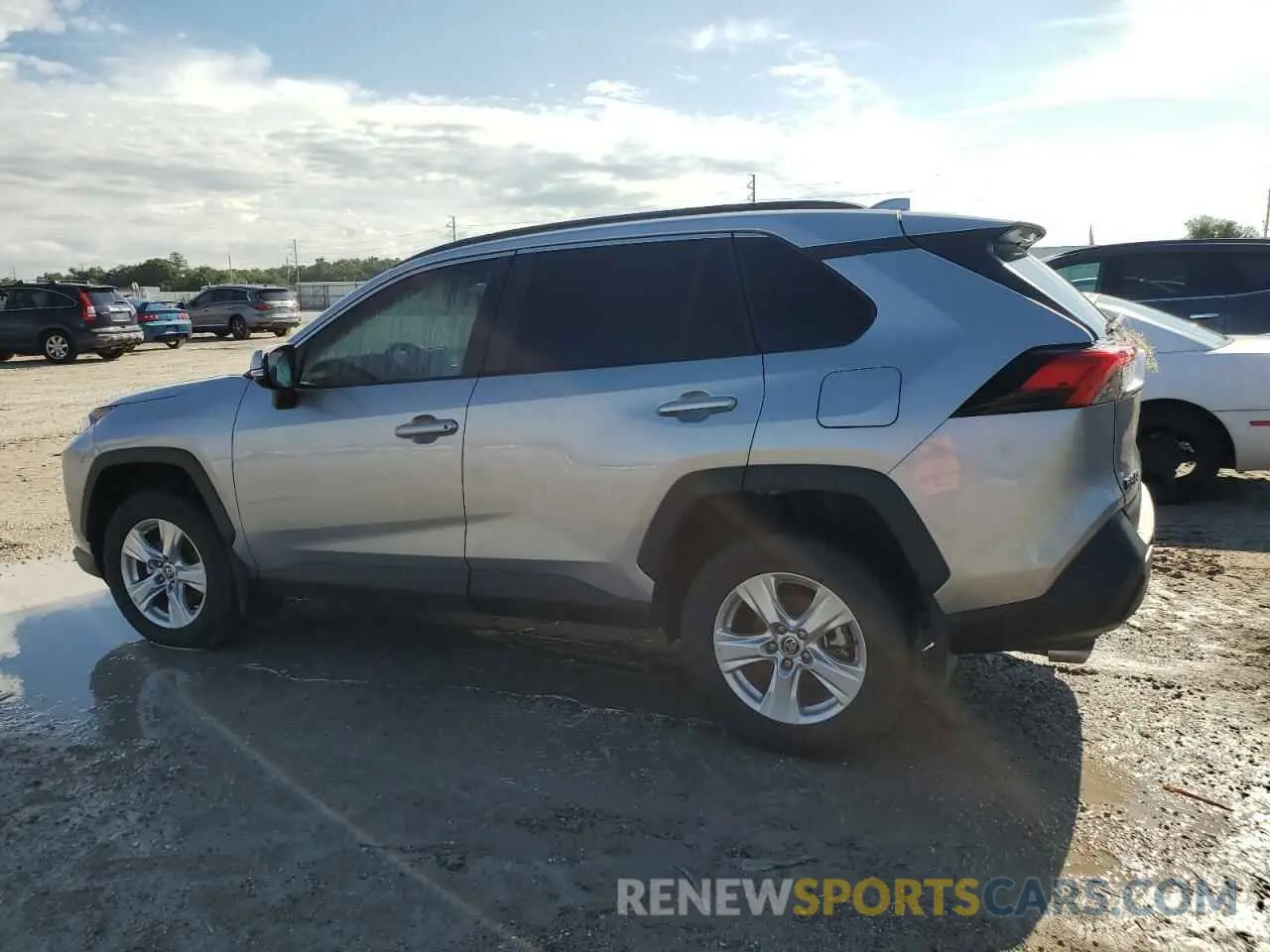 2 Photograph of a damaged car 2T3W1RFV6MC152866 TOYOTA RAV4 2021