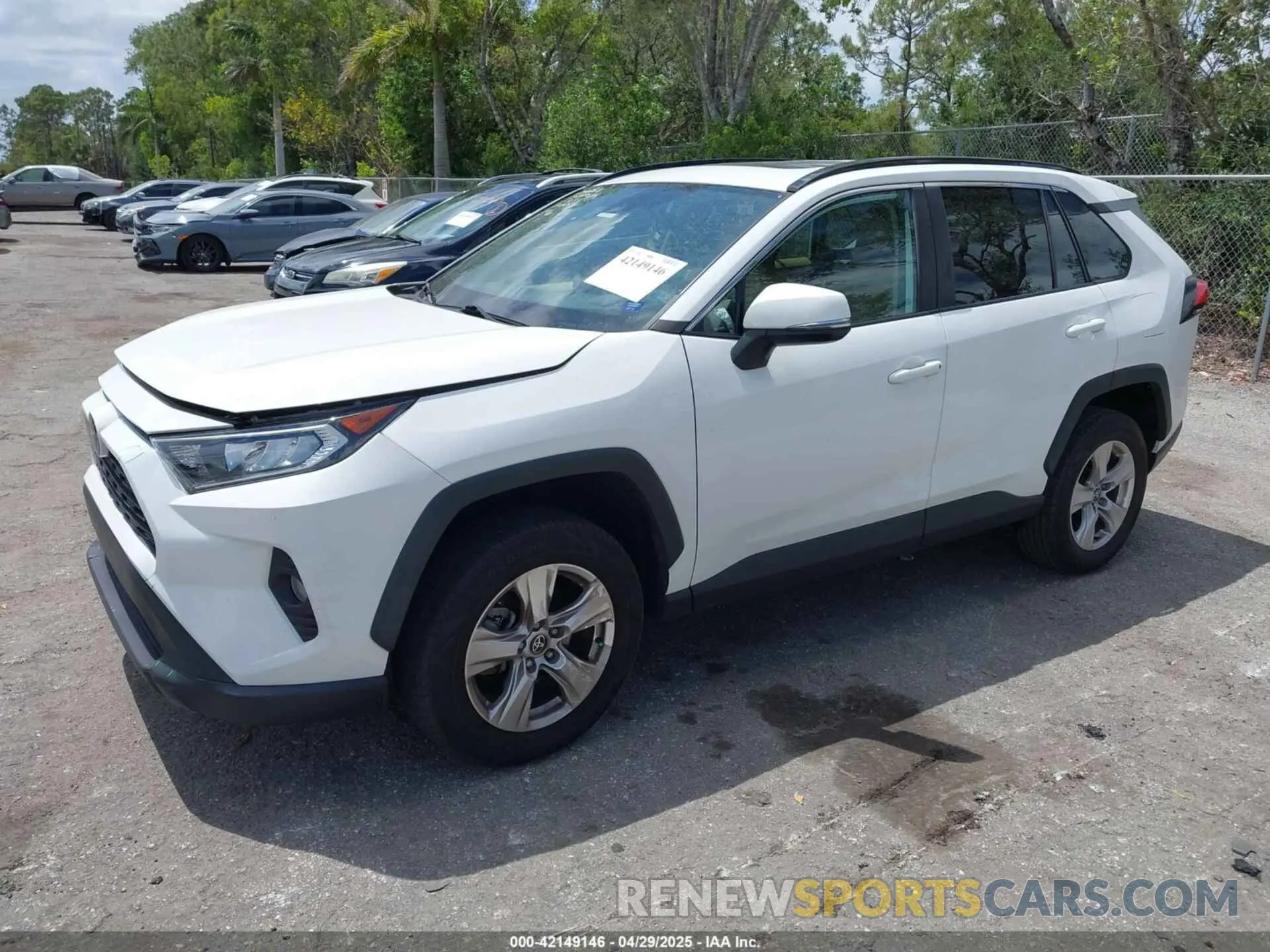 2 Photograph of a damaged car 2T3W1RFV6MC171885 TOYOTA RAV4 2021