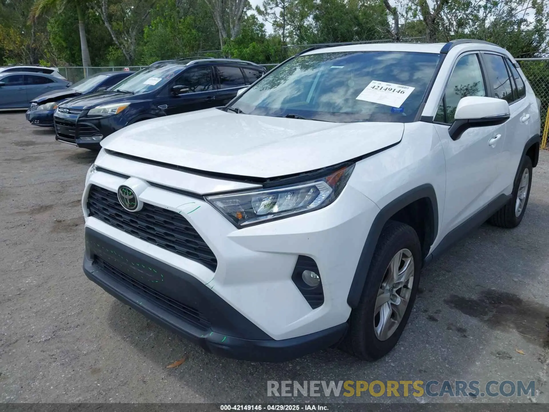 6 Photograph of a damaged car 2T3W1RFV6MC171885 TOYOTA RAV4 2021