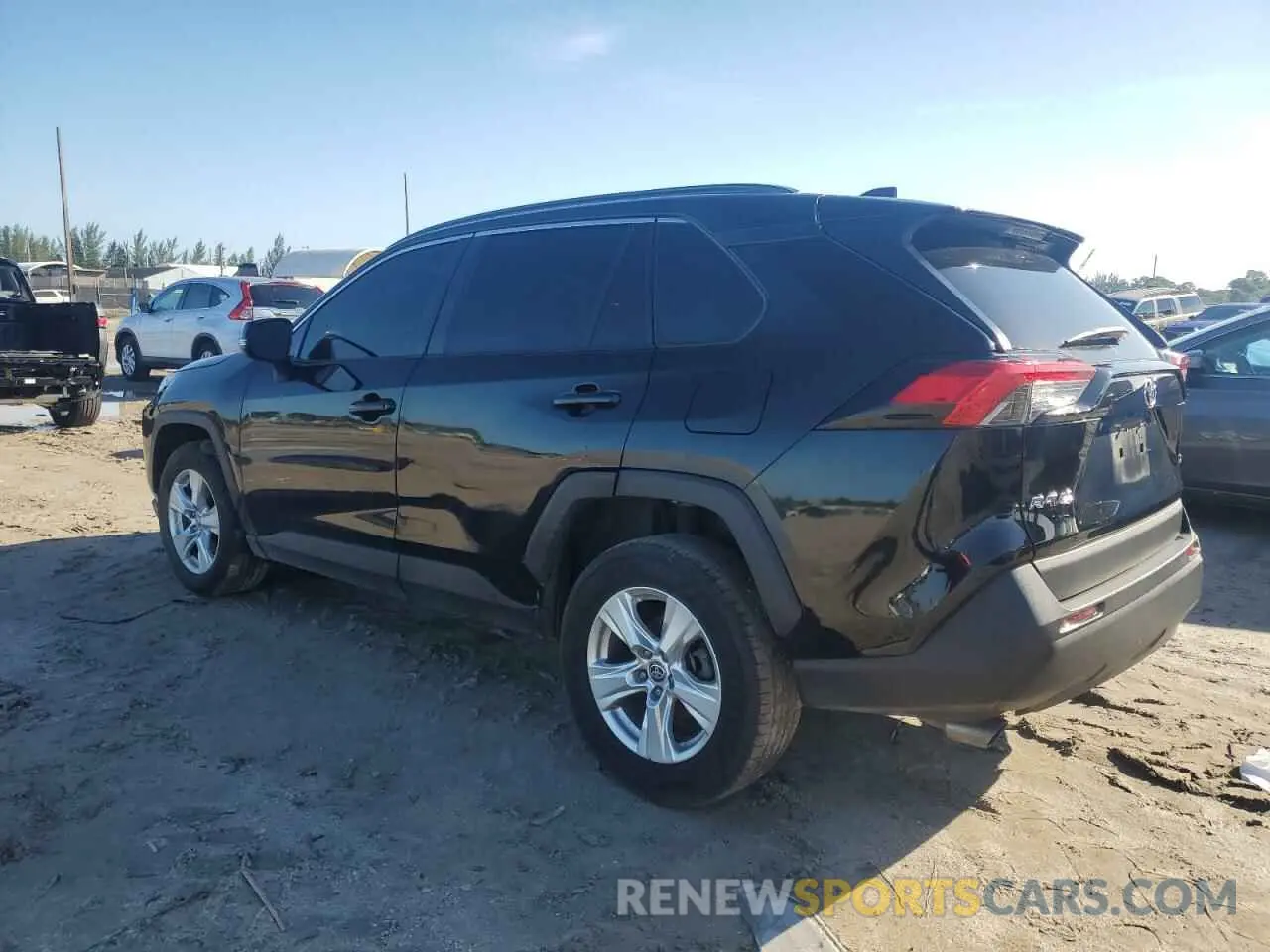 2 Photograph of a damaged car 2T3W1RFV6MC172664 TOYOTA RAV4 2021