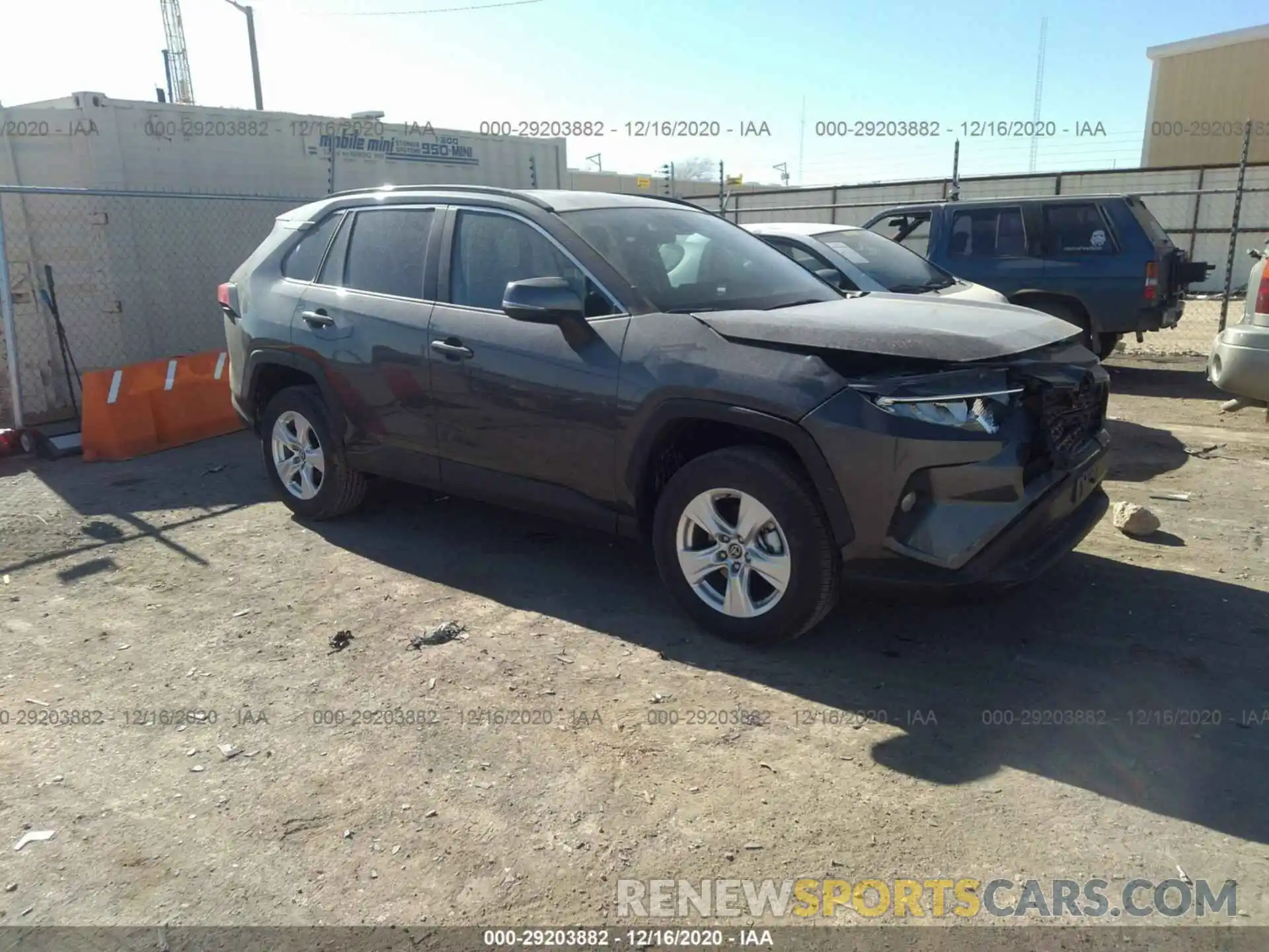 1 Photograph of a damaged car 2T3W1RFV6MW106078 TOYOTA RAV4 2021