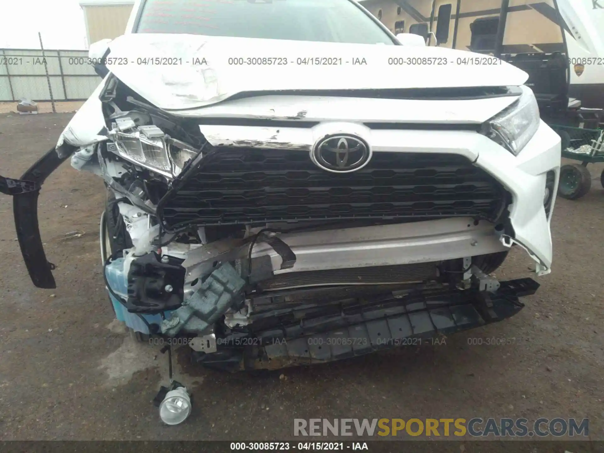 6 Photograph of a damaged car 2T3W1RFV6MW117646 TOYOTA RAV4 2021