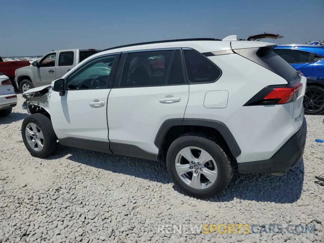 2 Photograph of a damaged car 2T3W1RFV6MW118019 TOYOTA RAV4 2021