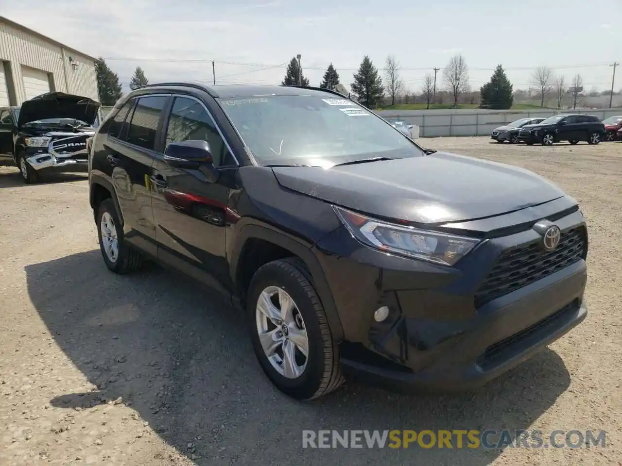 1 Photograph of a damaged car 2T3W1RFV6MW118179 TOYOTA RAV4 2021