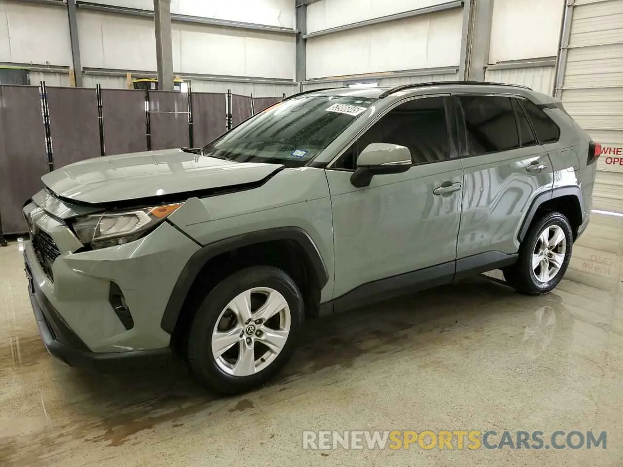 1 Photograph of a damaged car 2T3W1RFV6MW125973 TOYOTA RAV4 2021