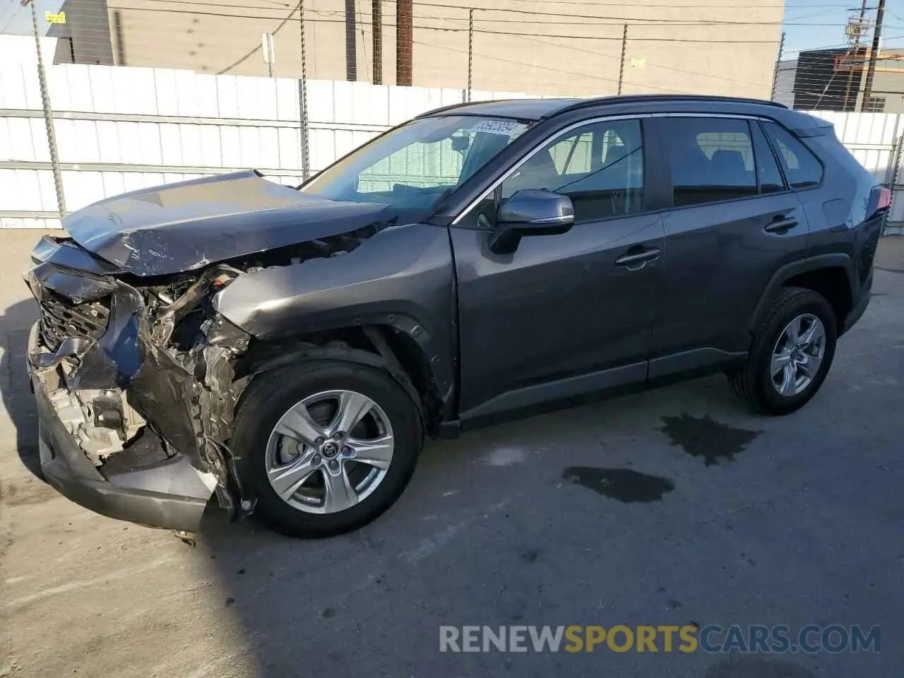 1 Photograph of a damaged car 2T3W1RFV6MW127657 TOYOTA RAV4 2021