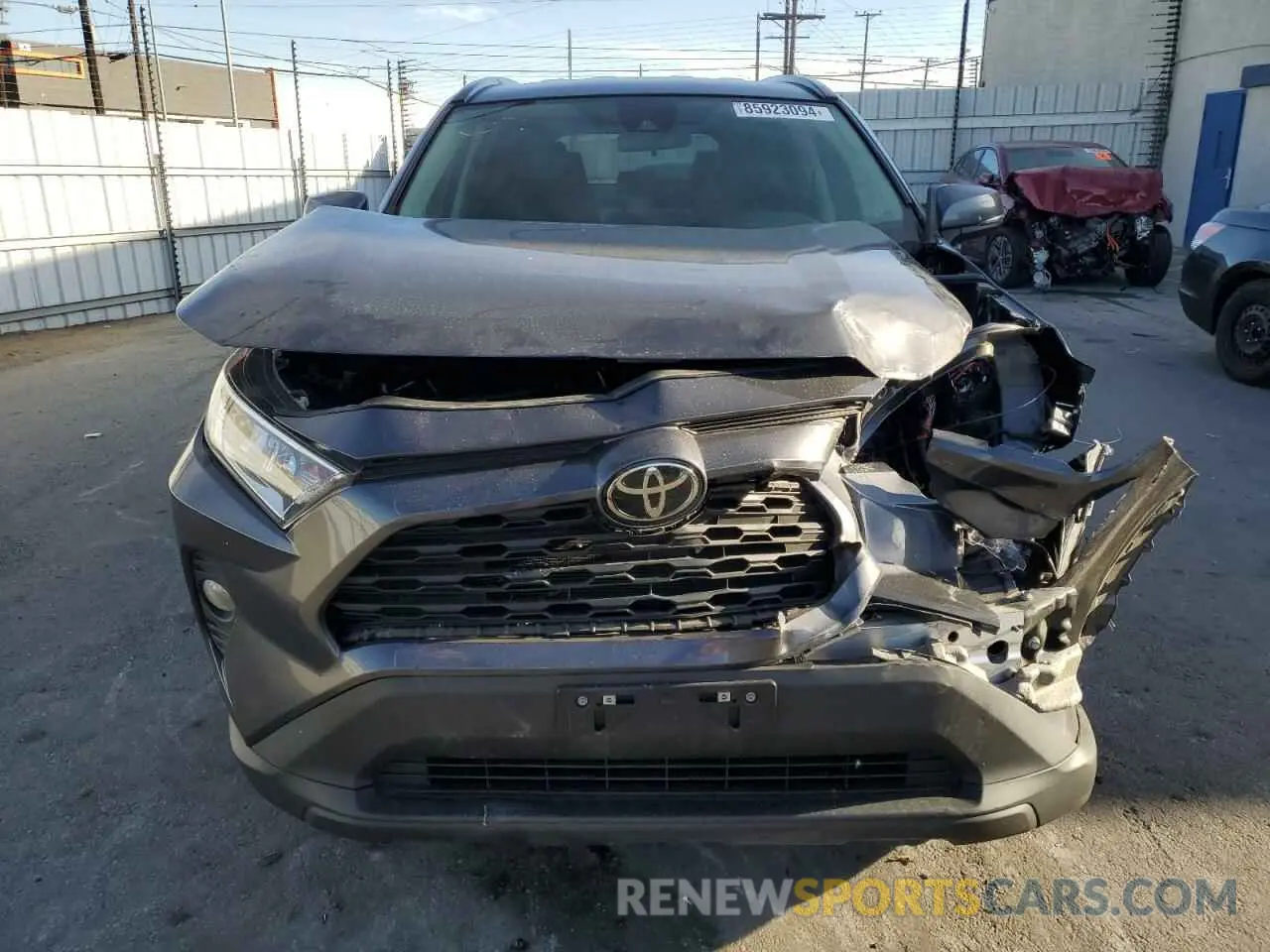 5 Photograph of a damaged car 2T3W1RFV6MW127657 TOYOTA RAV4 2021