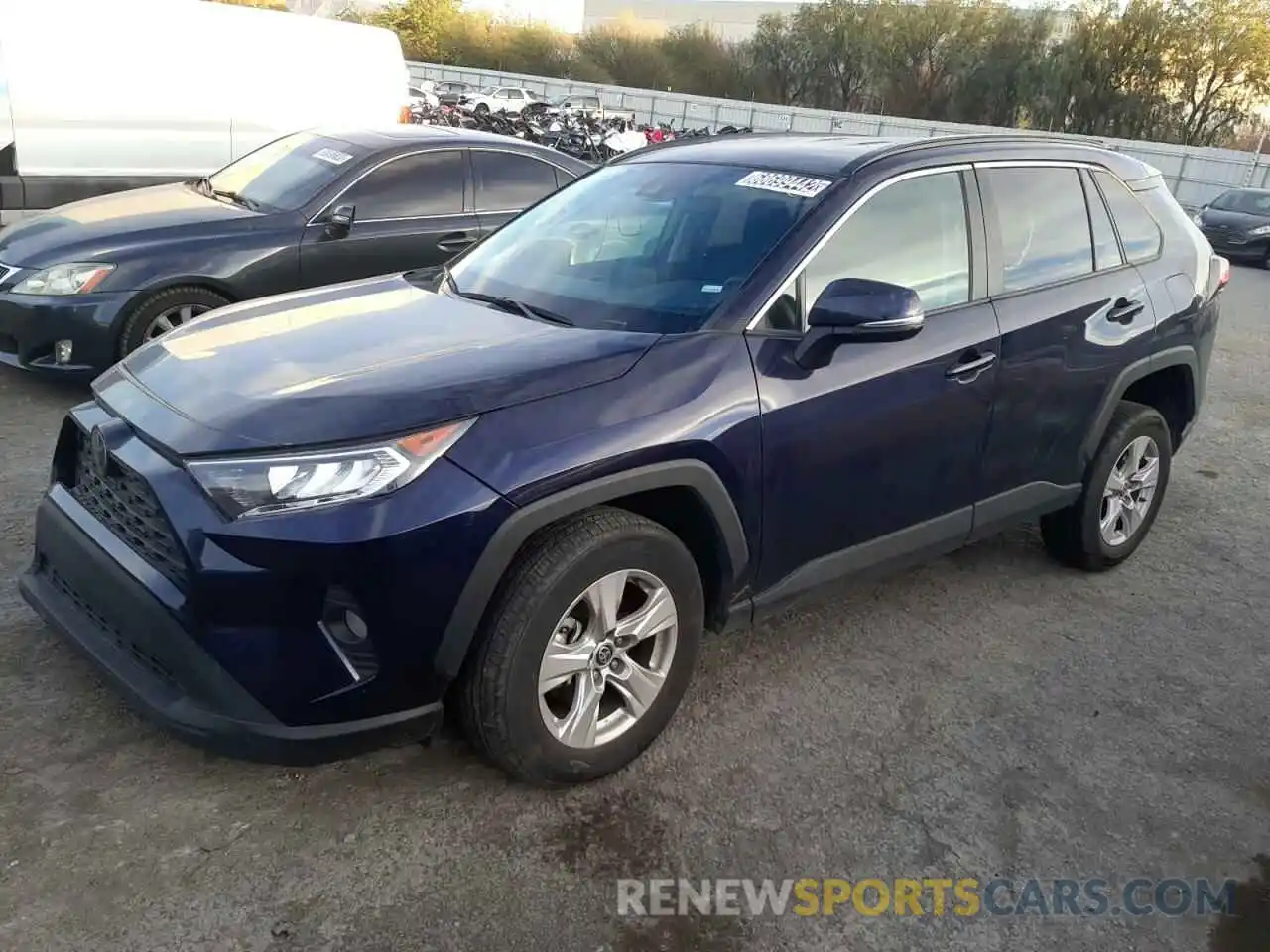 1 Photograph of a damaged car 2T3W1RFV6MW133572 TOYOTA RAV4 2021