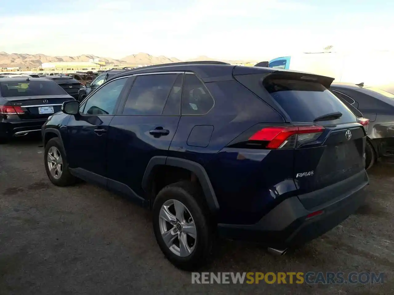 2 Photograph of a damaged car 2T3W1RFV6MW133572 TOYOTA RAV4 2021