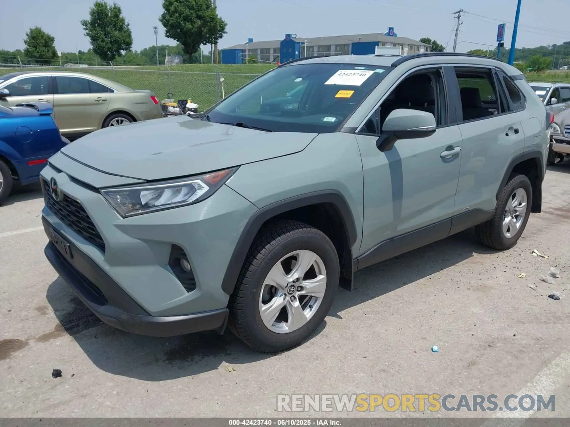 2 Photograph of a damaged car 2T3W1RFV6MW152395 TOYOTA RAV4 2021