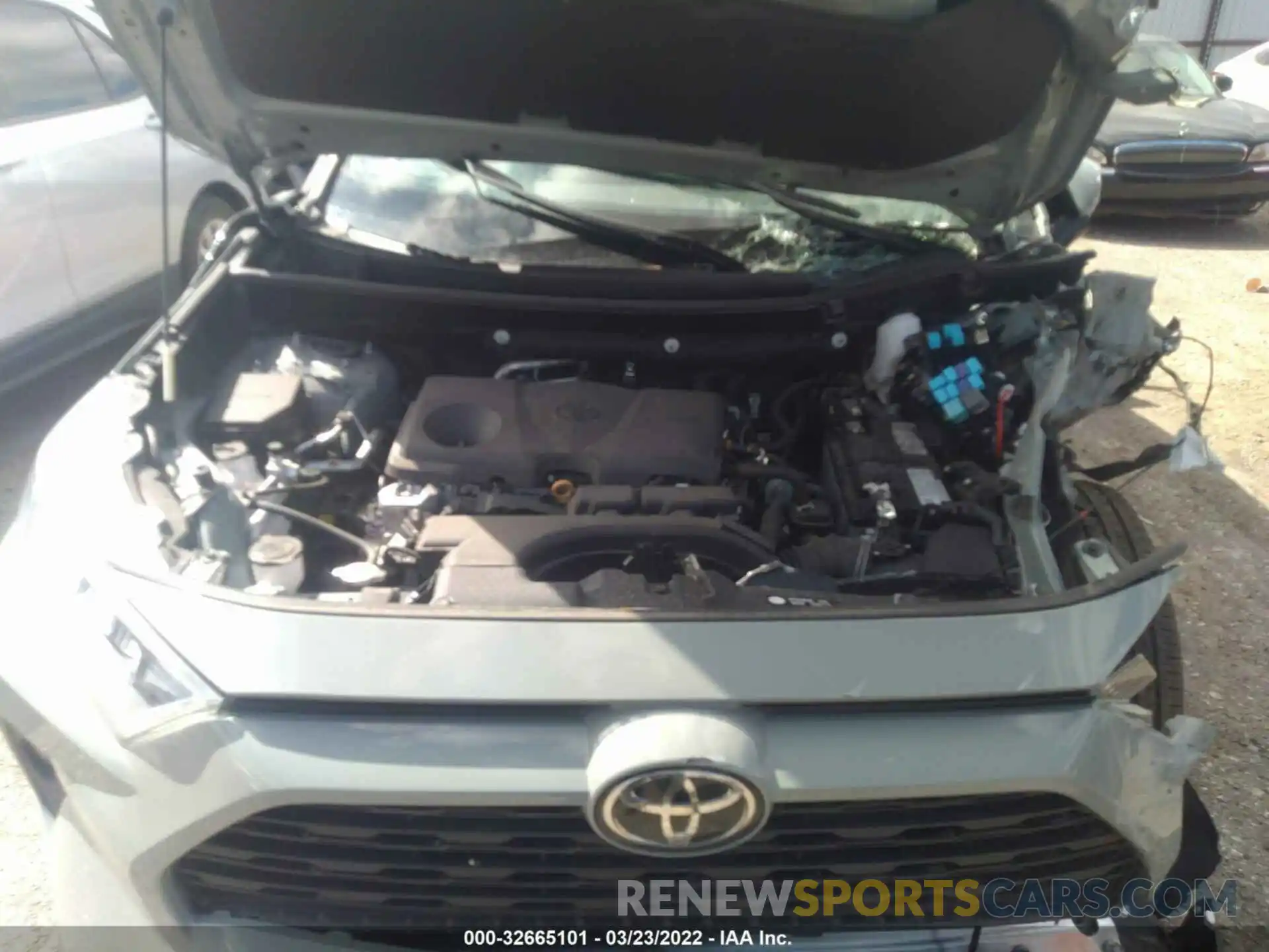 10 Photograph of a damaged car 2T3W1RFV6MW155913 TOYOTA RAV4 2021