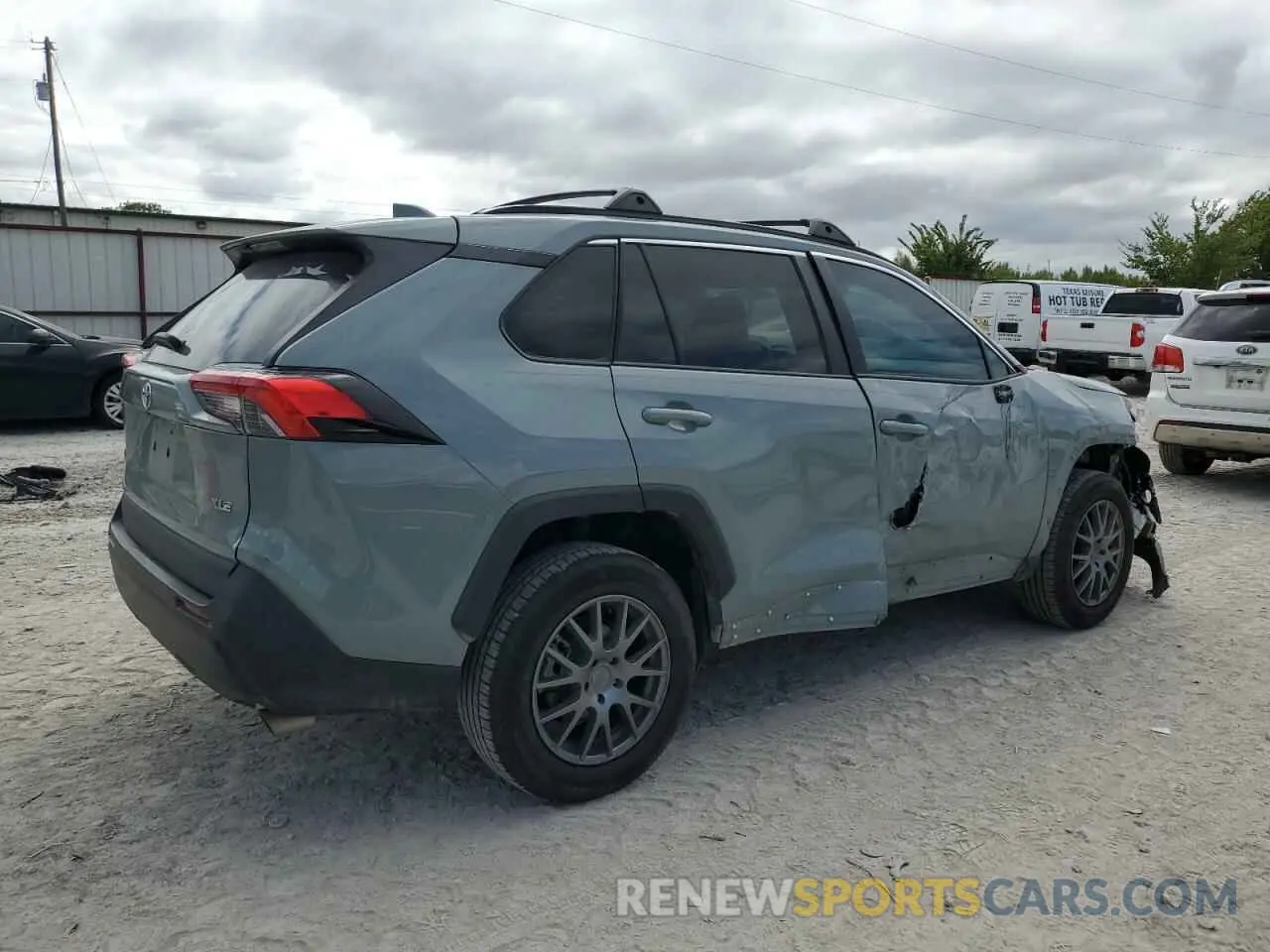 3 Photograph of a damaged car 2T3W1RFV6MW160724 TOYOTA RAV4 2021