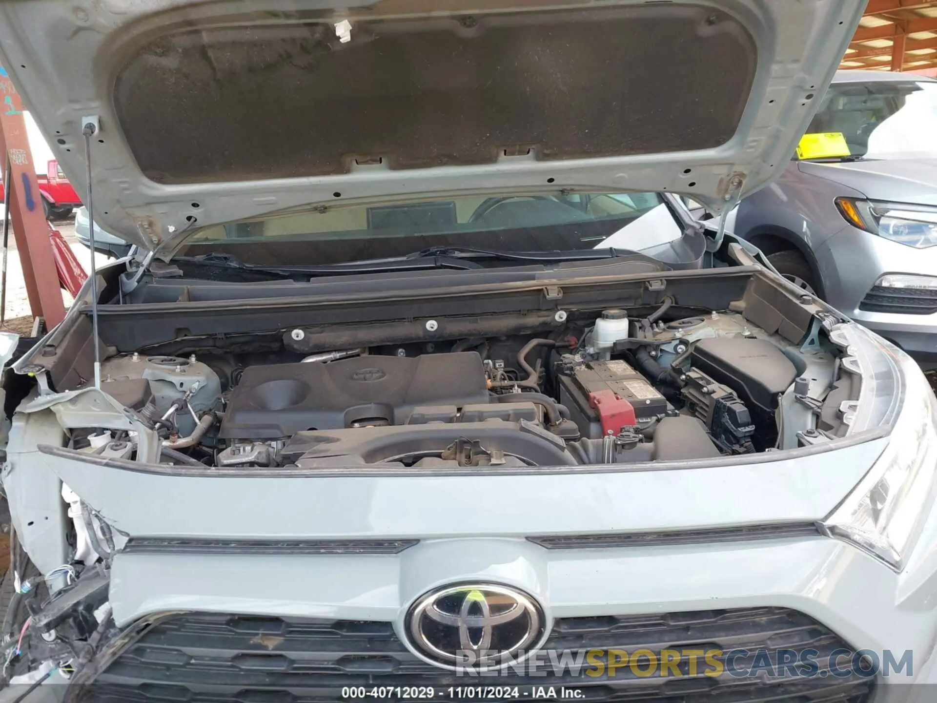 10 Photograph of a damaged car 2T3W1RFV6MW160884 TOYOTA RAV4 2021