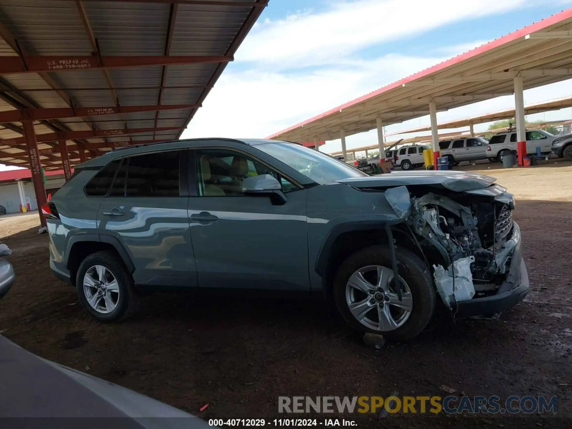 13 Photograph of a damaged car 2T3W1RFV6MW160884 TOYOTA RAV4 2021